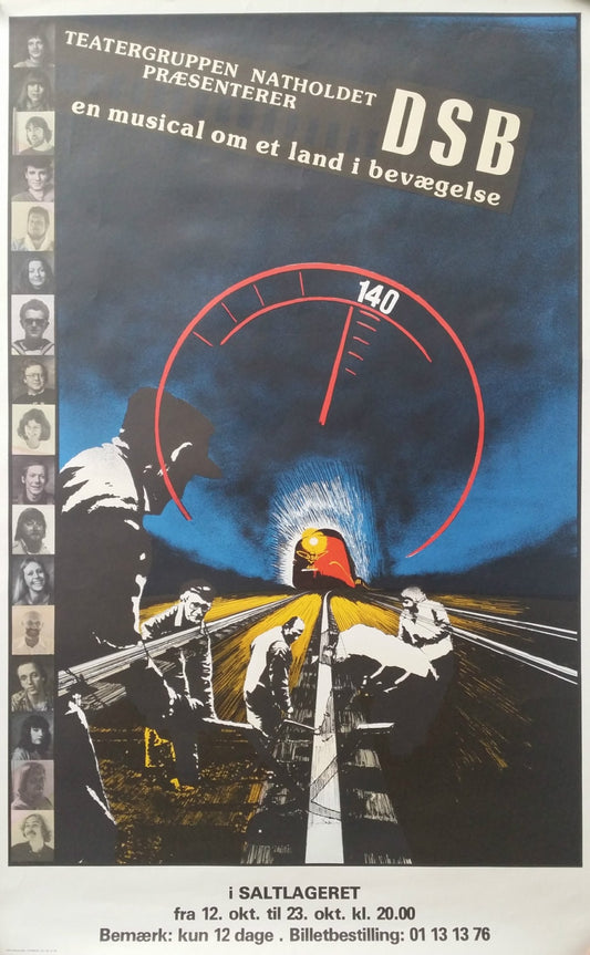 1970s A Country in Motion Musical - Original Vintage Poster
