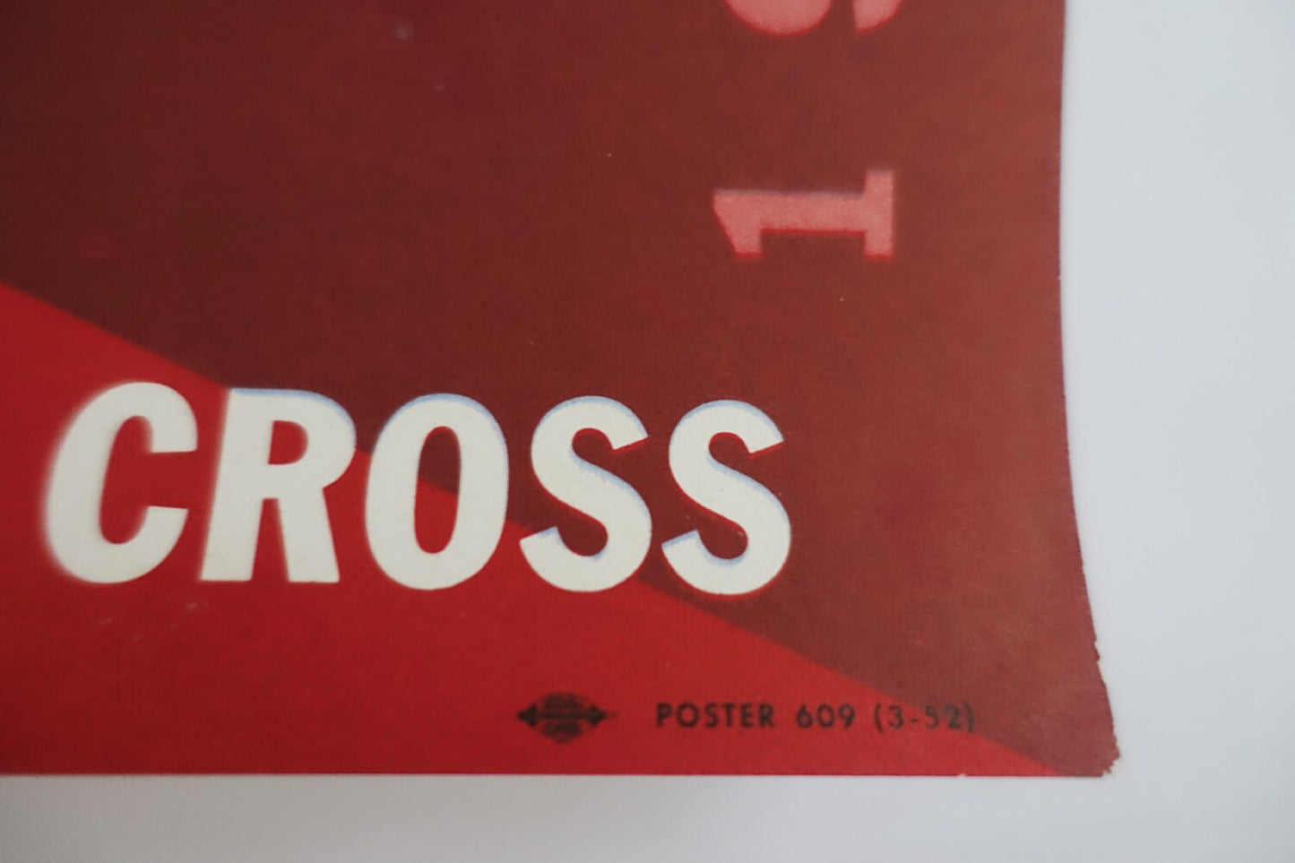 1952 Red Cross American Junior "35 Years" - Original Vintage Poster