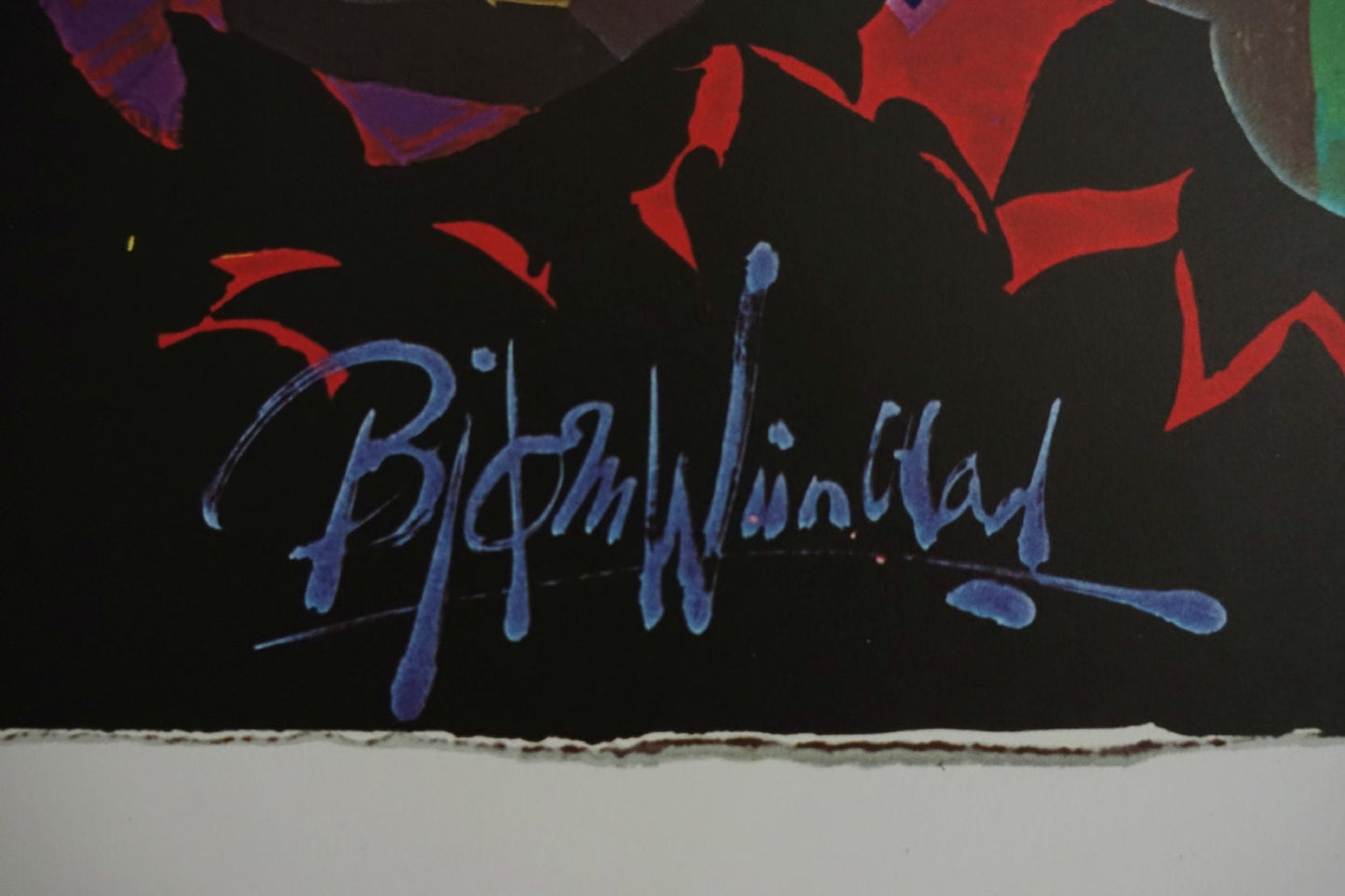 1970s Wiinblad Tapestry Layout - Original Vintage Poster