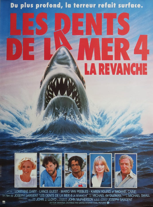 1987 Jaws: The Revenge (French) - Original Vintage Poster