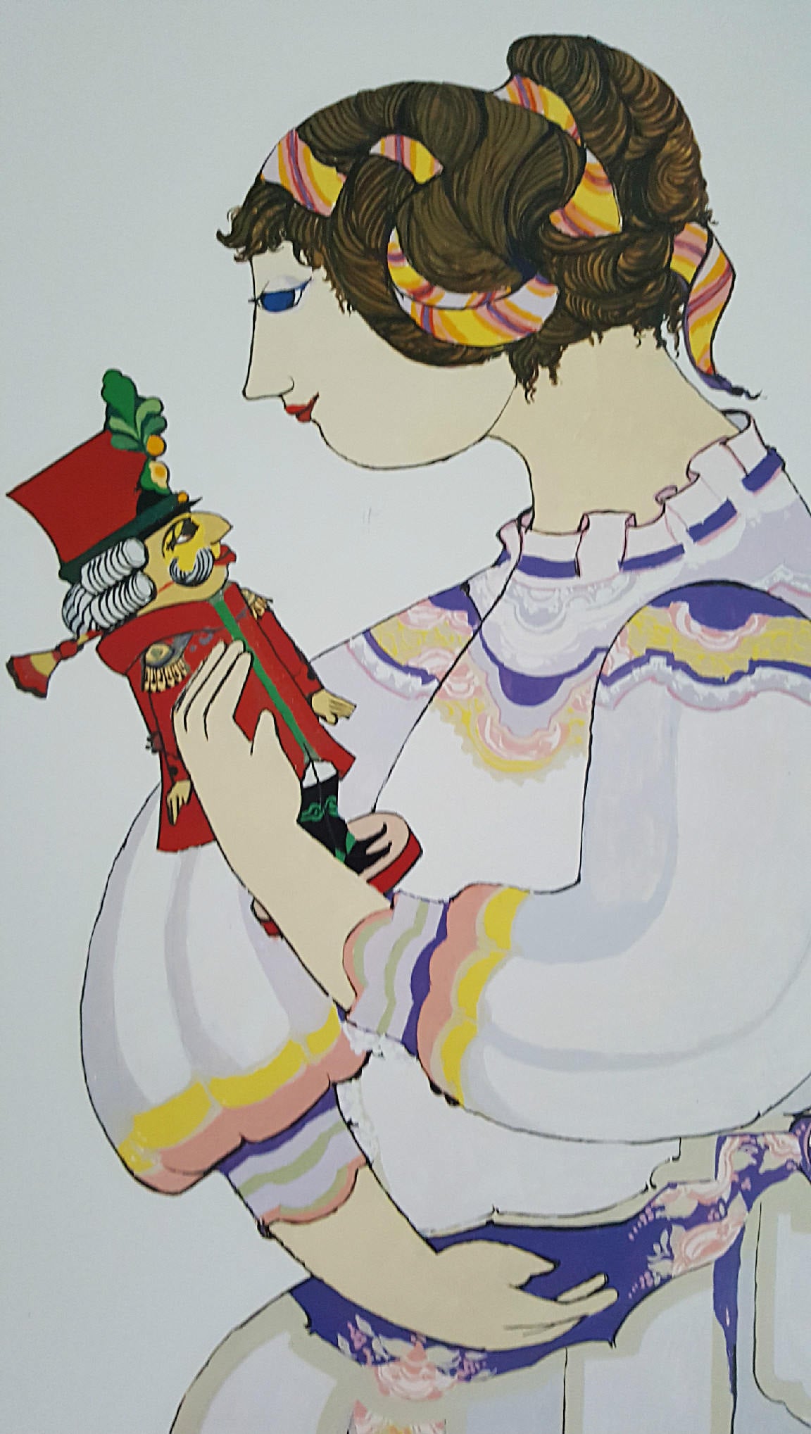 1984 Wiinblad Costume Design for The Nutcracker - Original Vintage Poster