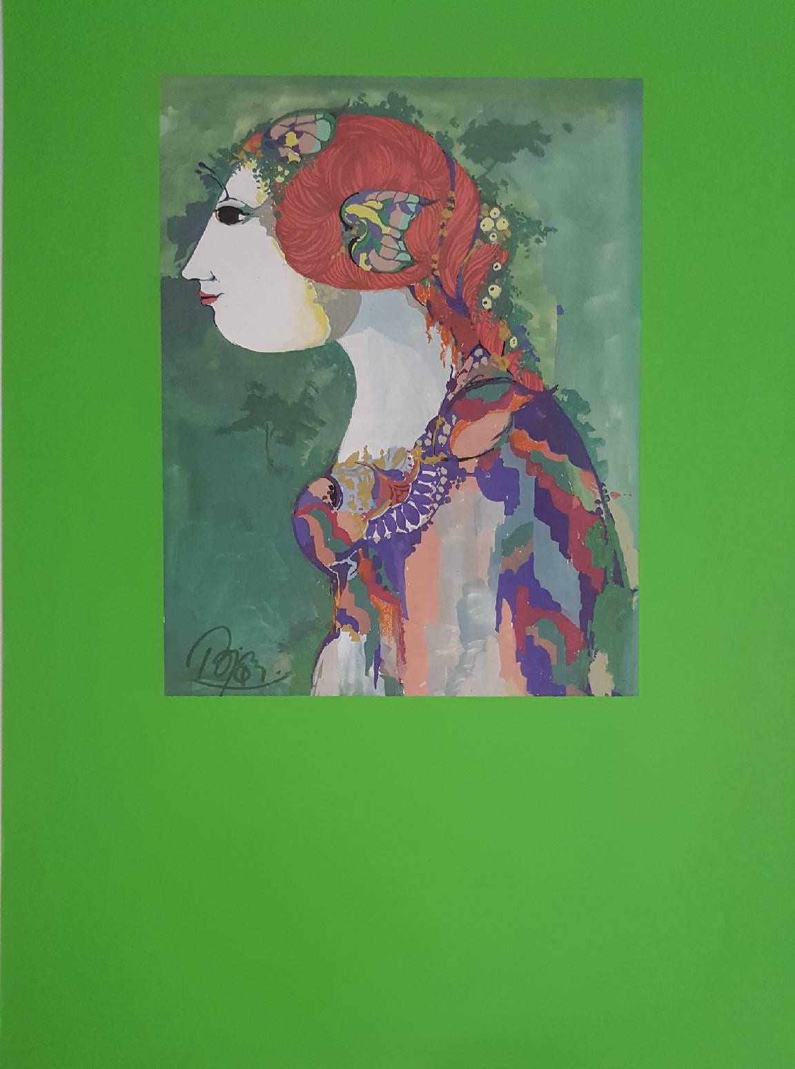 1982 Wiinblad A Midsummer Night’s Dream "Titania" - Original Vintage Poster