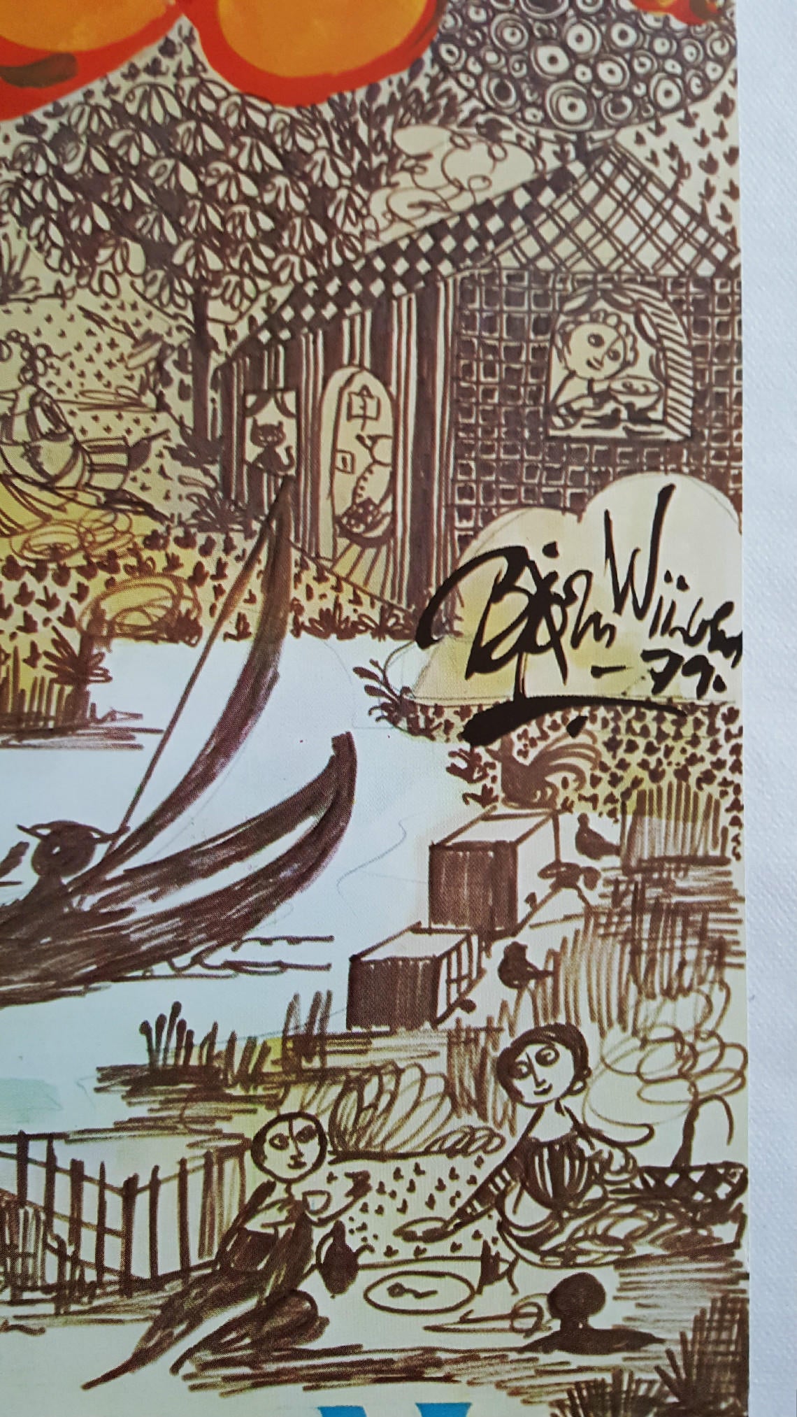 1979 Wiinblad Cramér Baletten - Original Vintage Poster