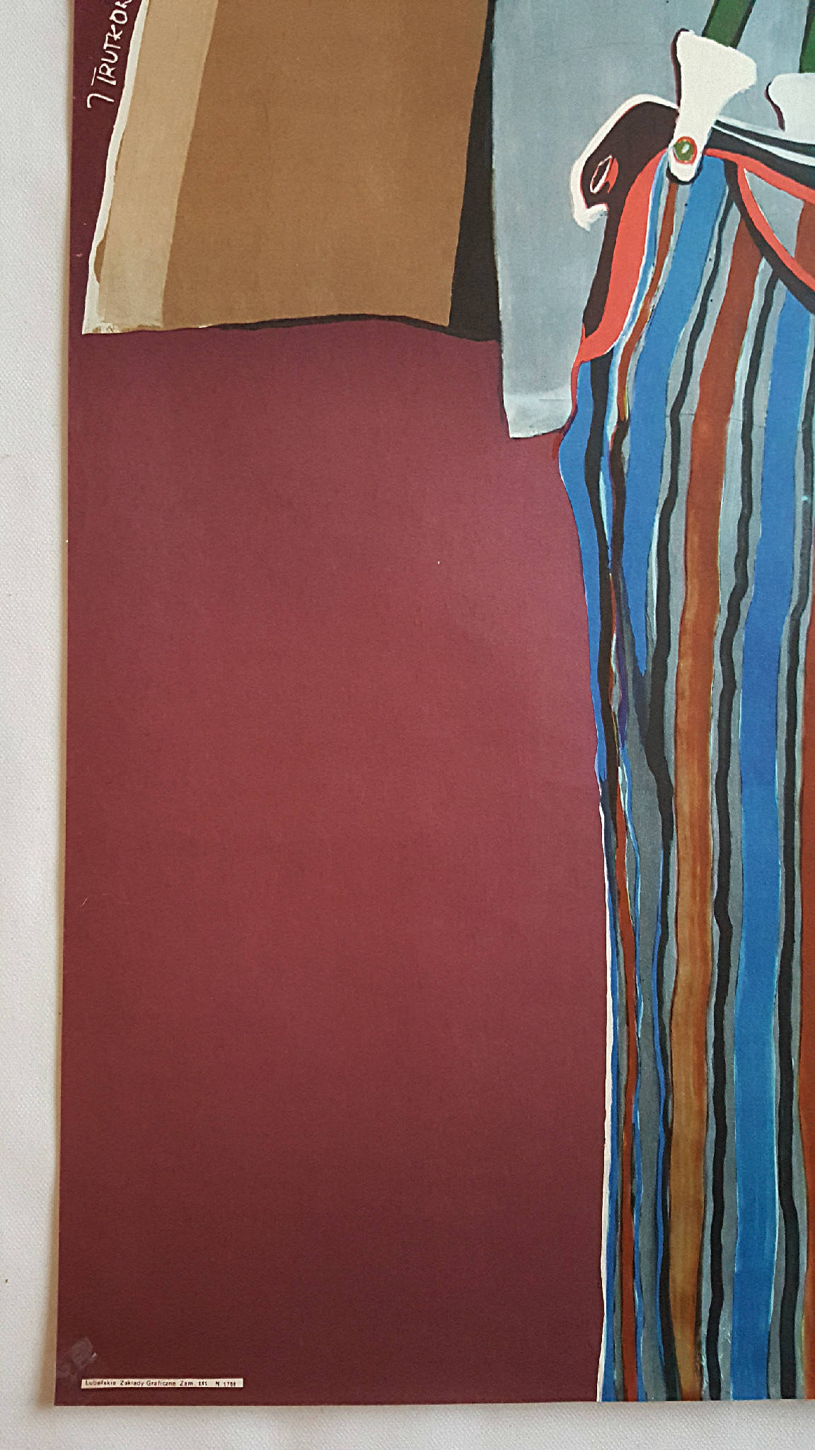 1974 Okapi Polish Theatre Poster - Original Vintage Poster