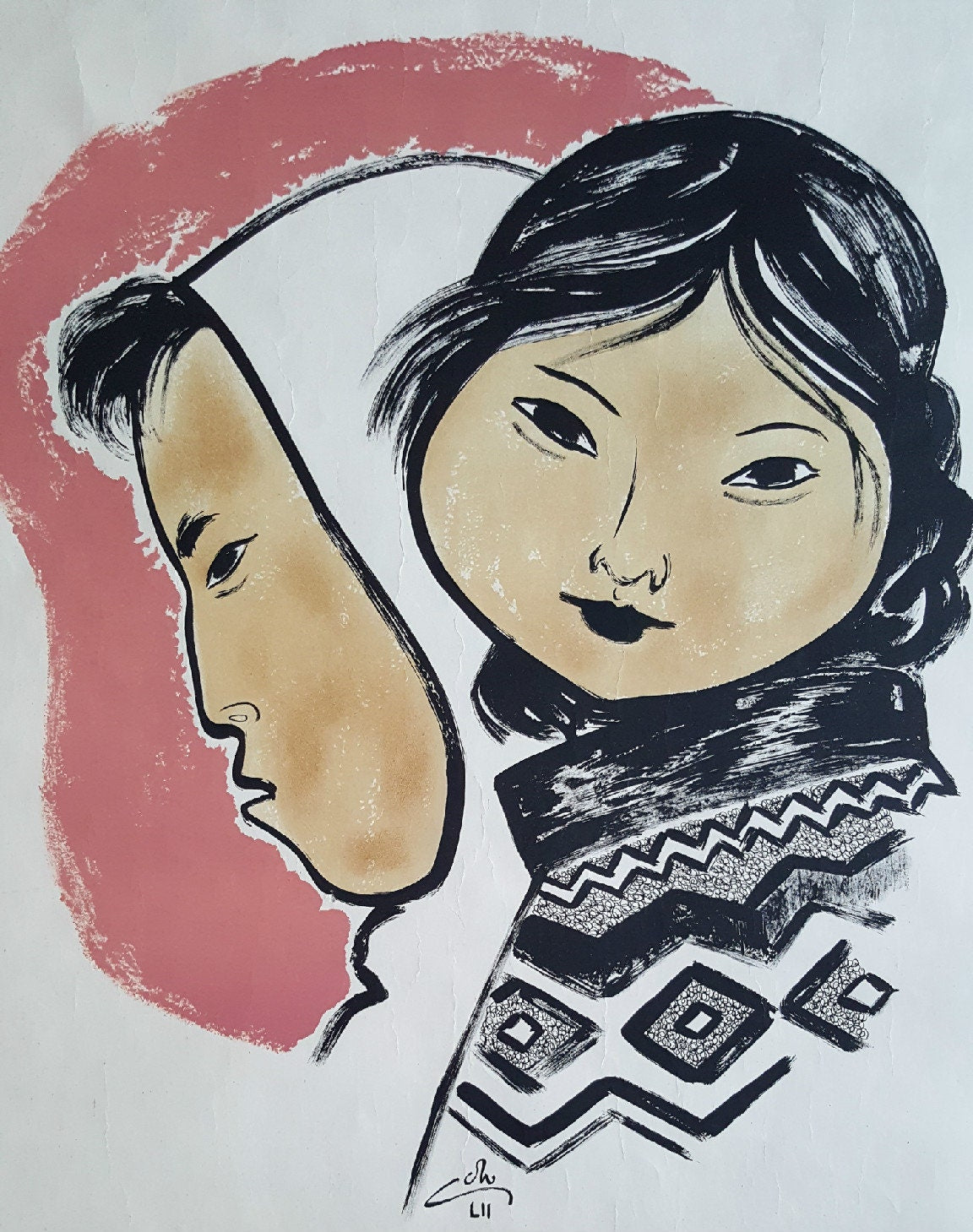 1952 A Portrait of Greenland - Original Vintage Poster