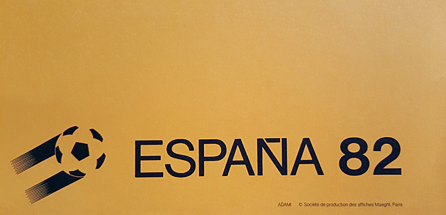 1982 World Cup Spain (Valencia) - Original Vintage Poster
