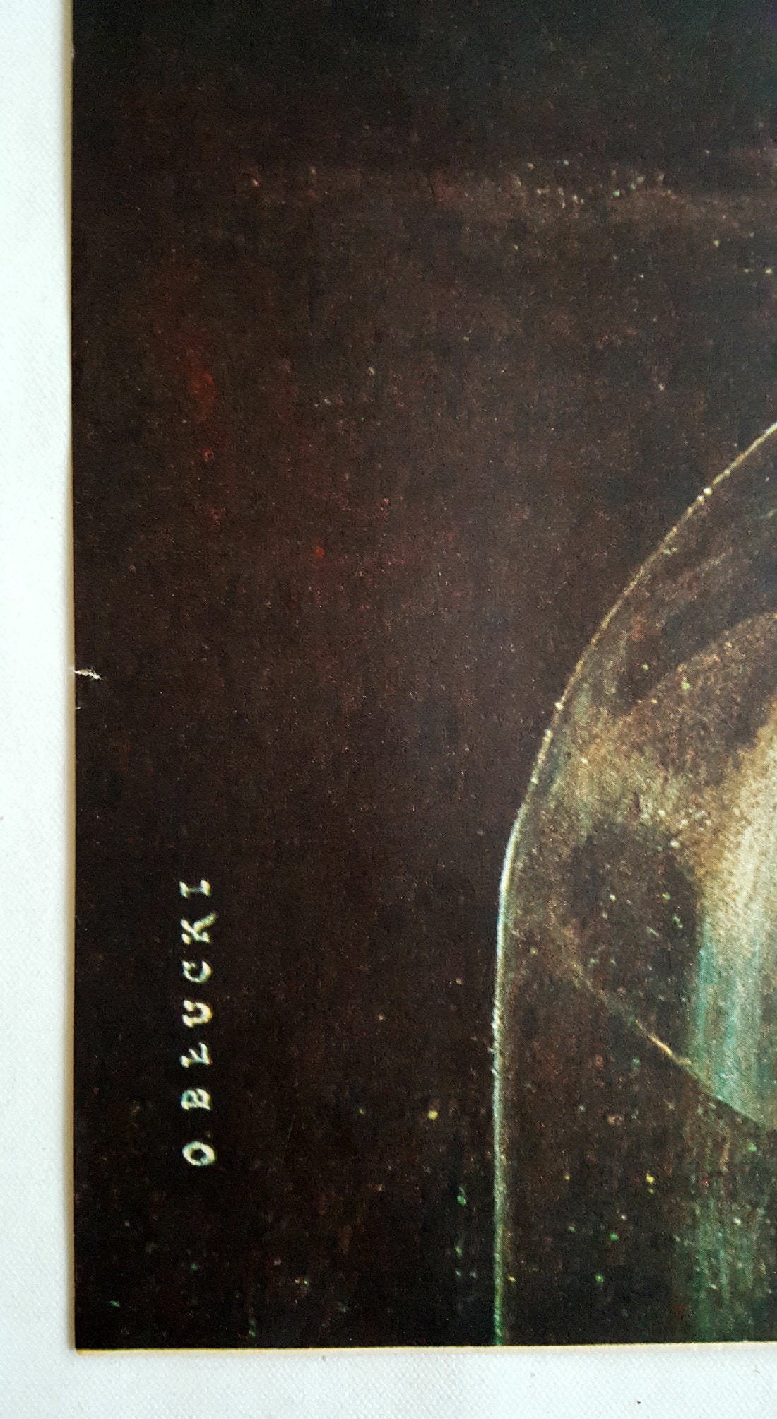 1983 Epilogue by Janusz Oblucki - Original Vintage Poster
