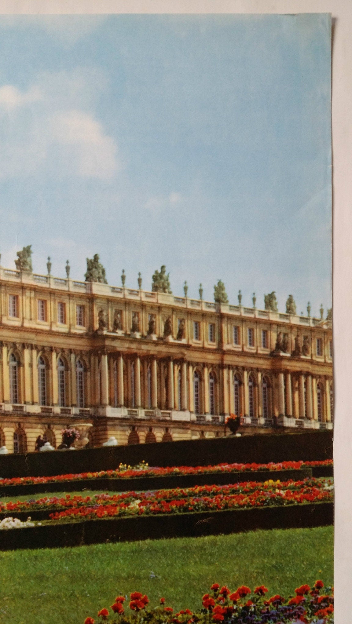 1960s France, Château de Versailles II - Original Vintage Poster