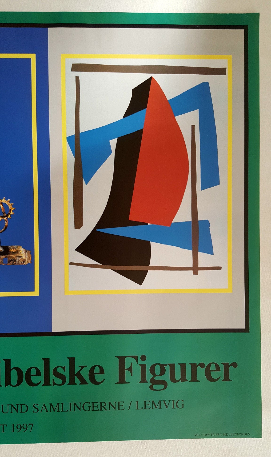 1997 Robert Jacobsen Sculpture Exhibition Poster - Original Vintage Poster