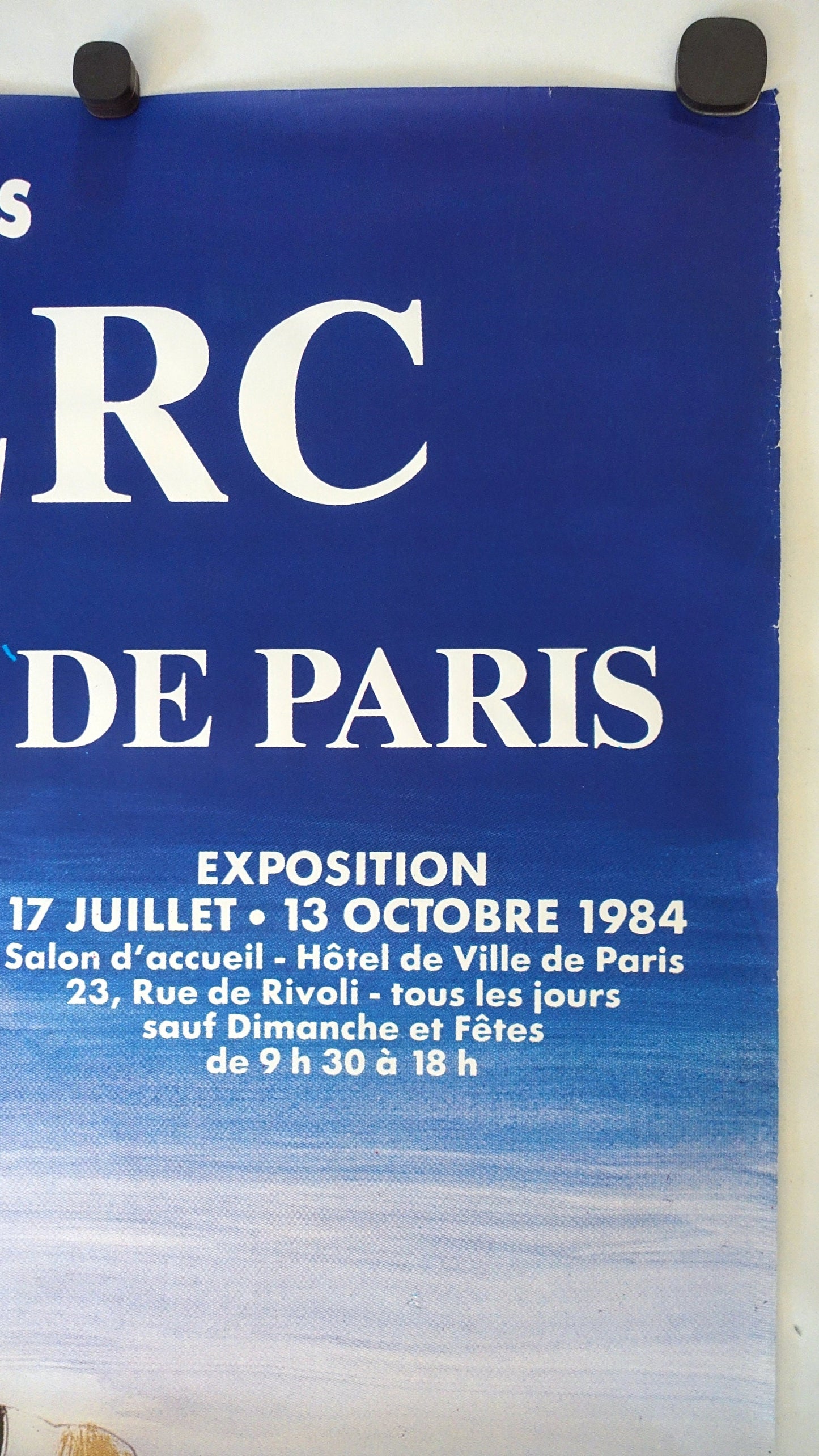 1984 Leclerc et La Liberation de Paris by Bernard Villemot - Original Vintage Poster