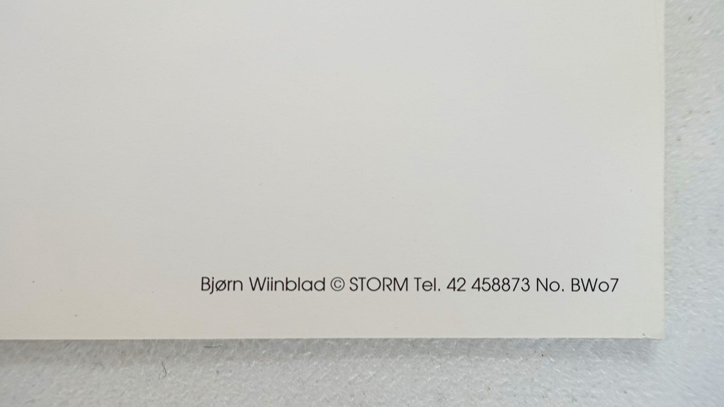 1981 Bjørn Wiinblad Spring Poster I - Original Vintage Poster