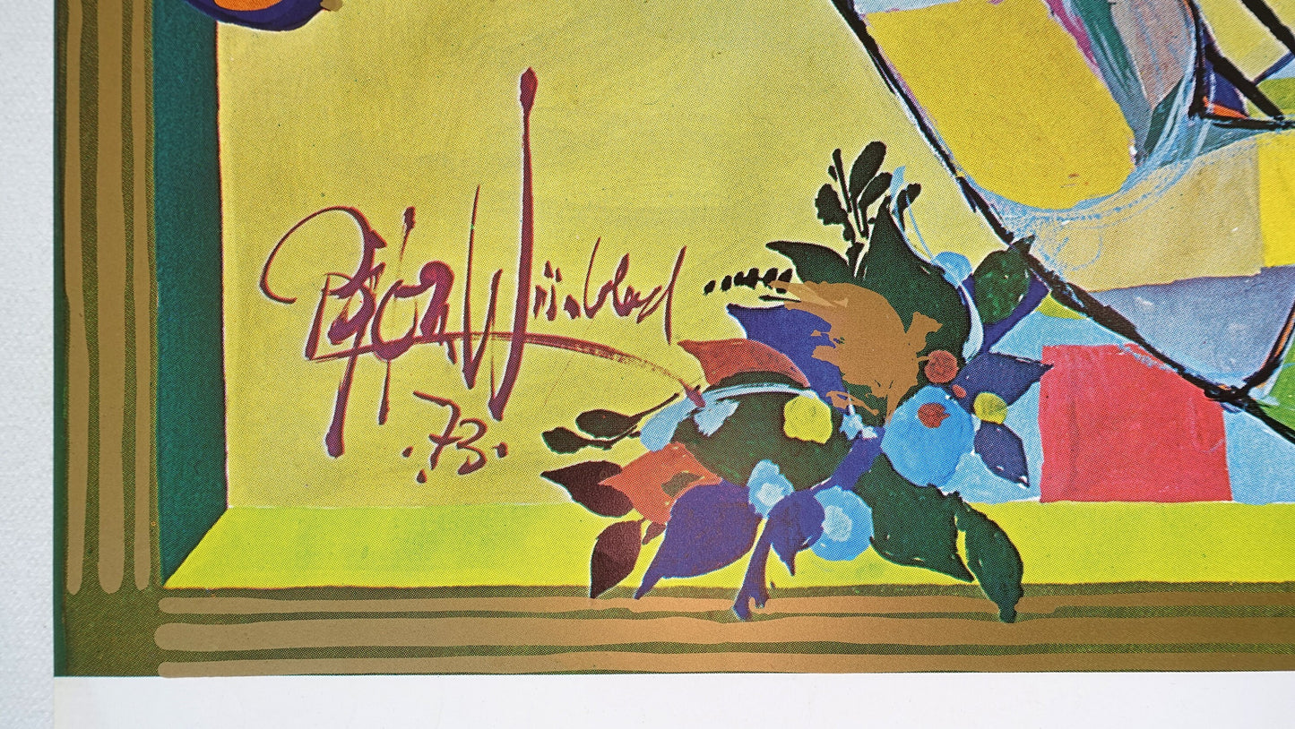 1973 Wiinblad Exhibition Poster - Original Vintage Poster