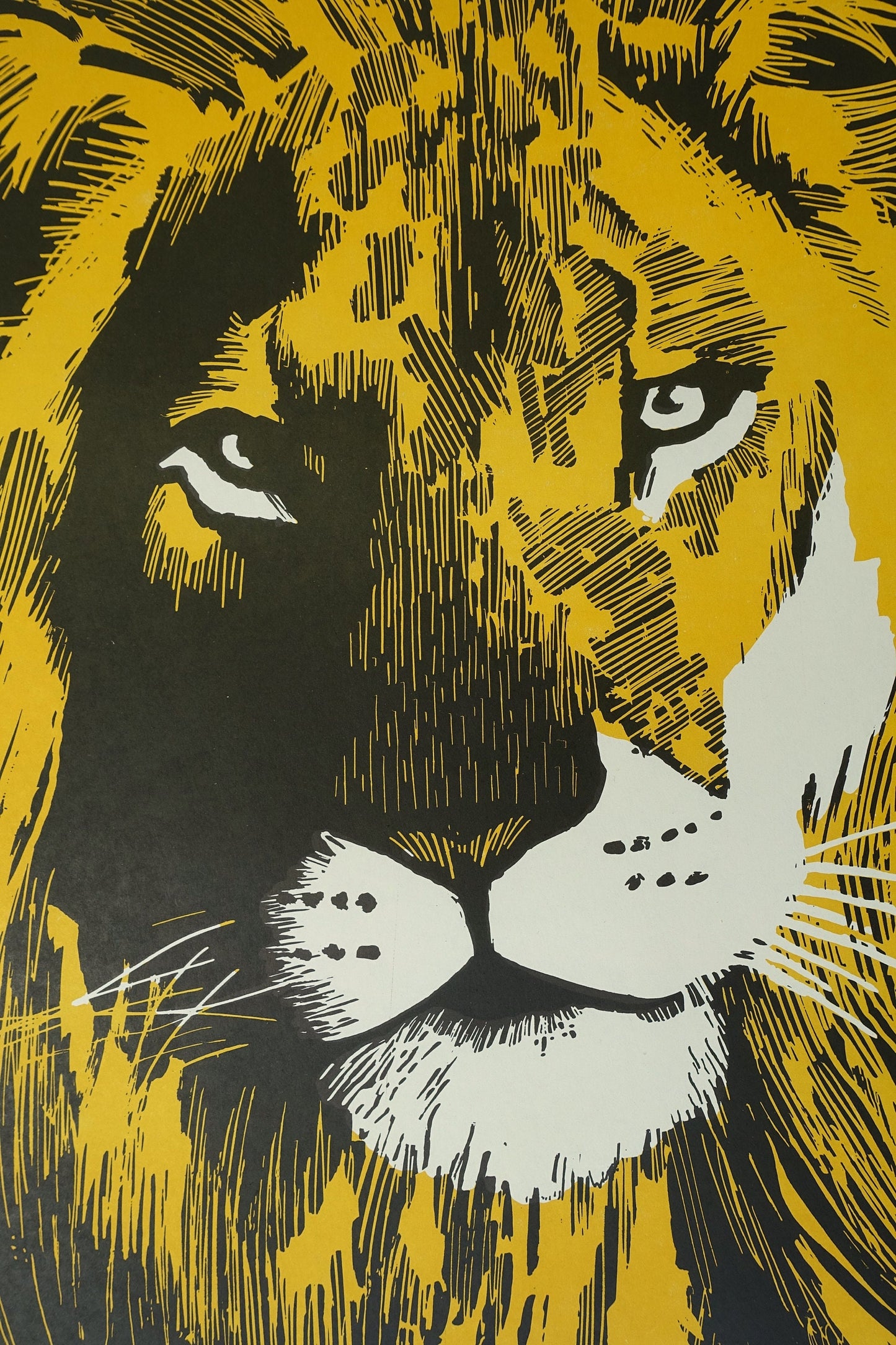 1979 Tierpark Berlin (Lion) - Original Vintage Poster