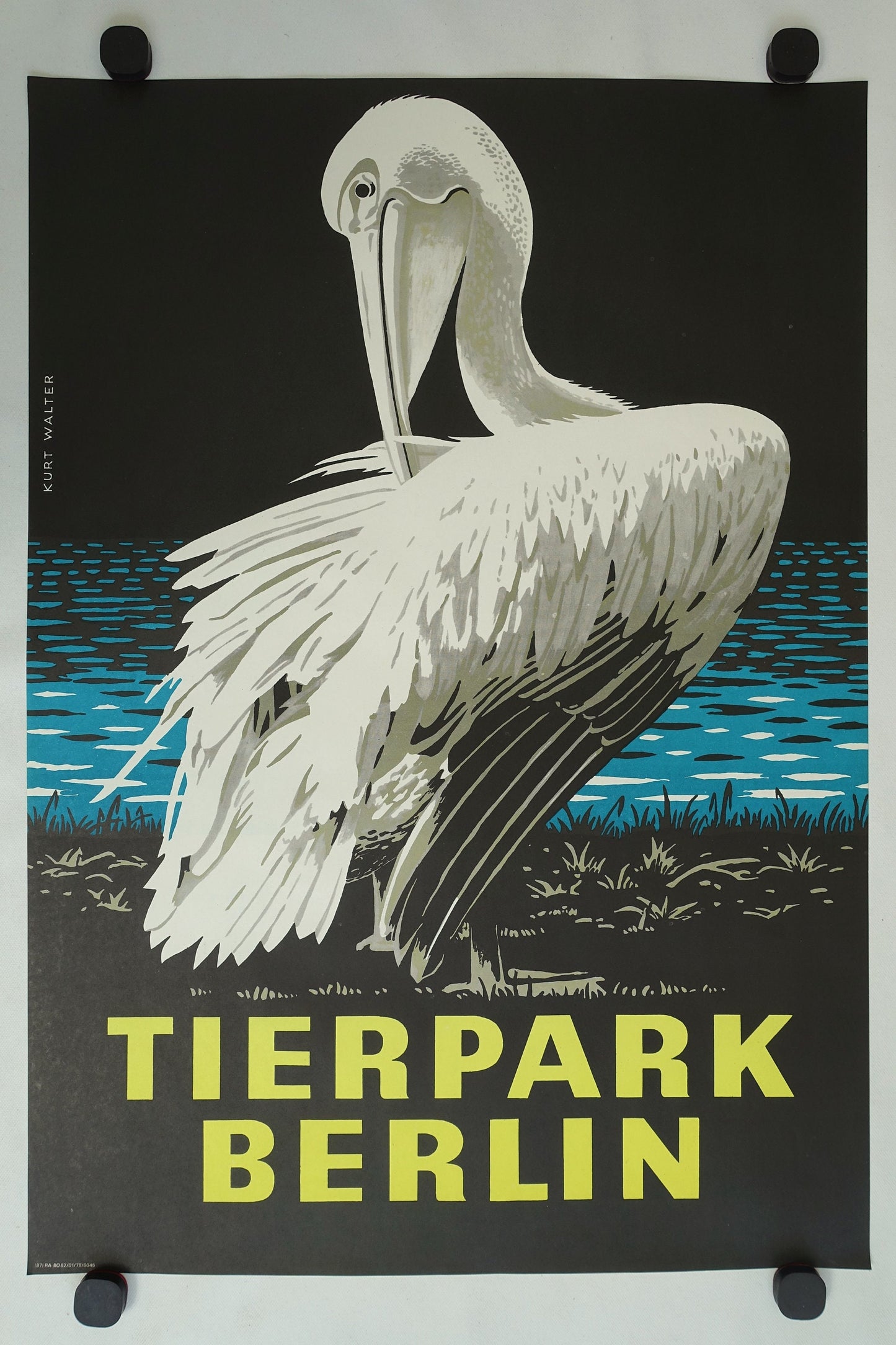1978 Tierpark Berlin (Pelican) - Original Vintage Poster