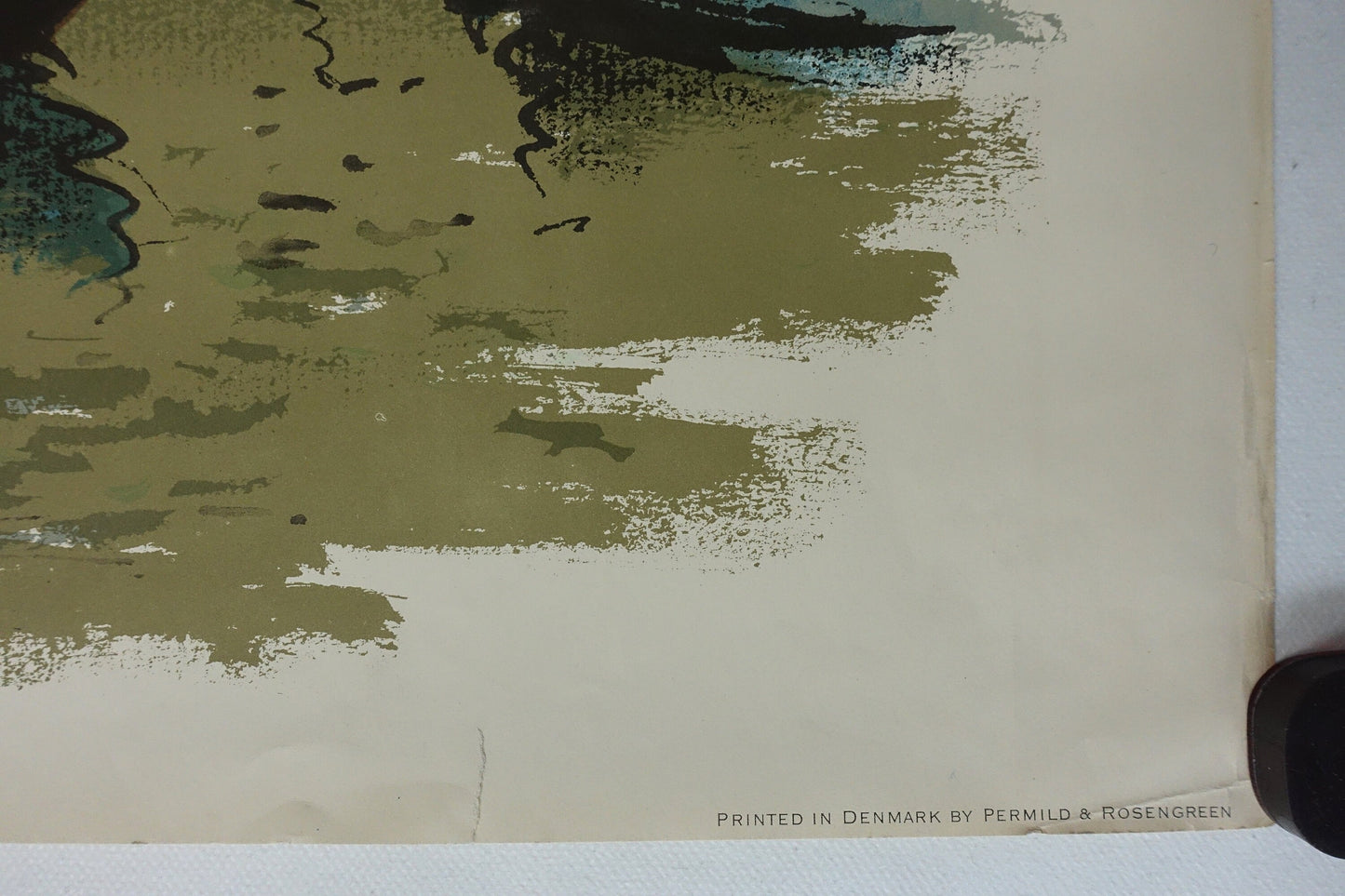 1957 Copenhagen Travel Poster by Des Asmussen - Original Vintage Poster