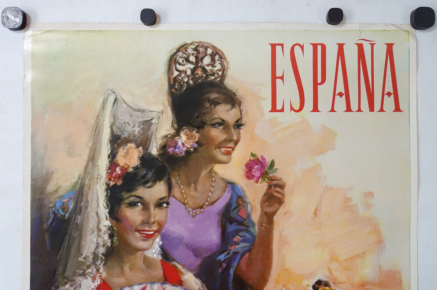 1962 Spanish Travel Poster - Original Vintage Poster