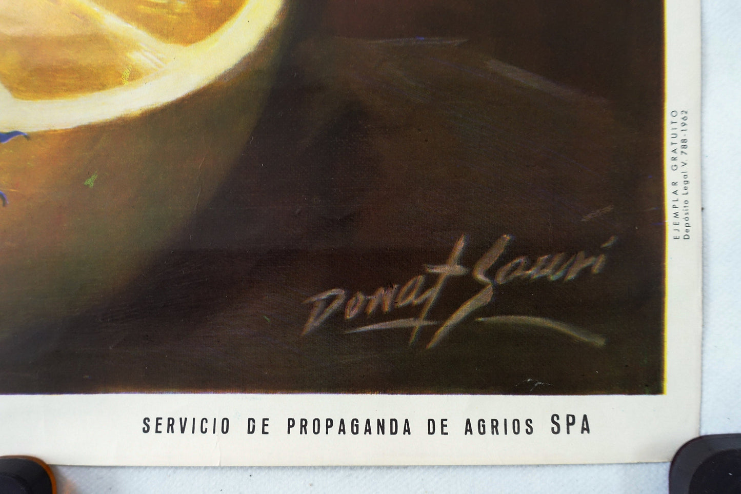 1962 Spanish Travel Poster - Original Vintage Poster