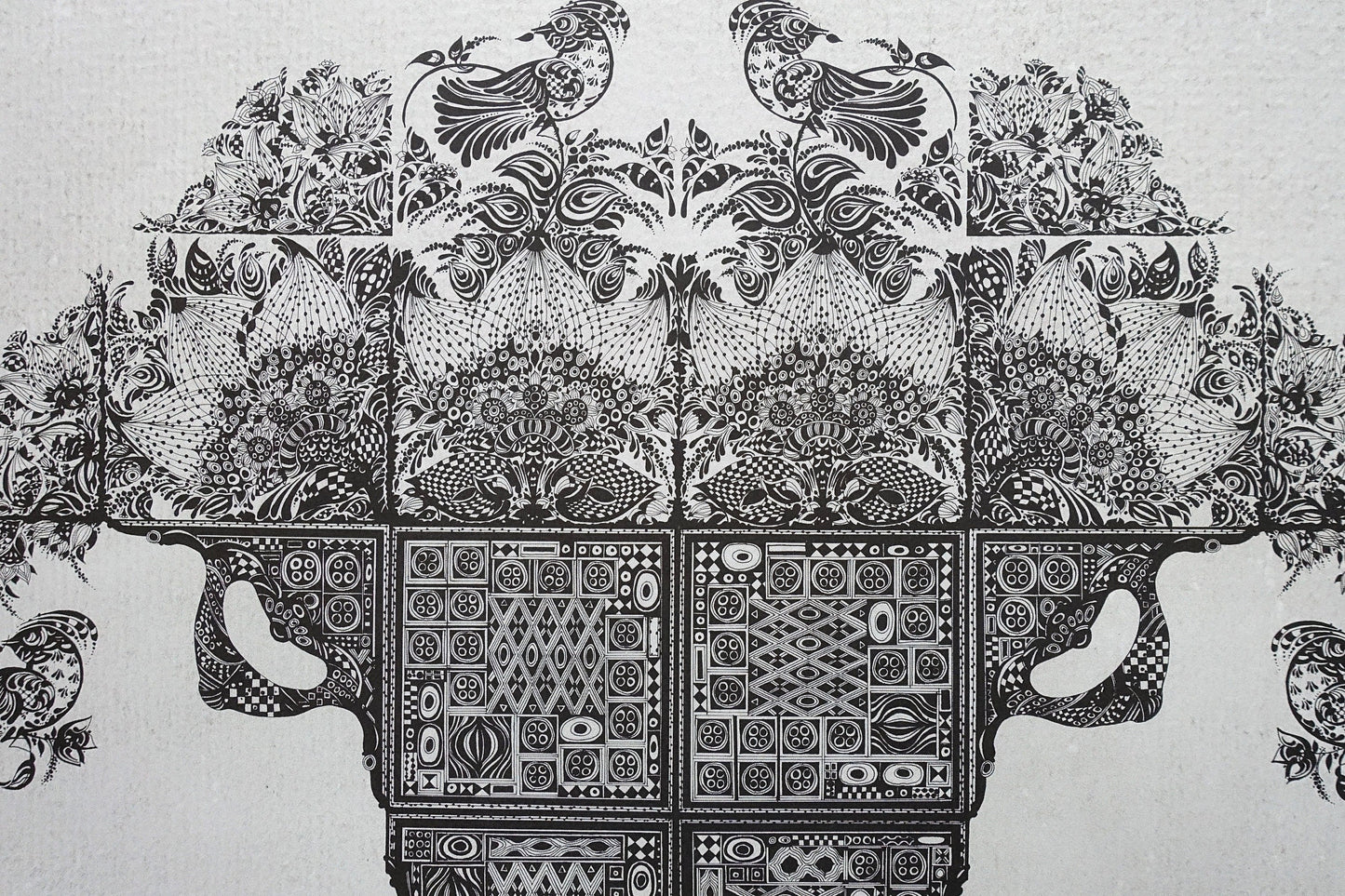 1996 Wiinblad Nymølle 30 Years Anniversary - Original Vintage Poster