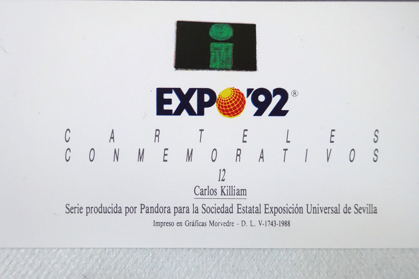 1992 Sevilla Expo by Carlos Killiam - Original Vintage Poster