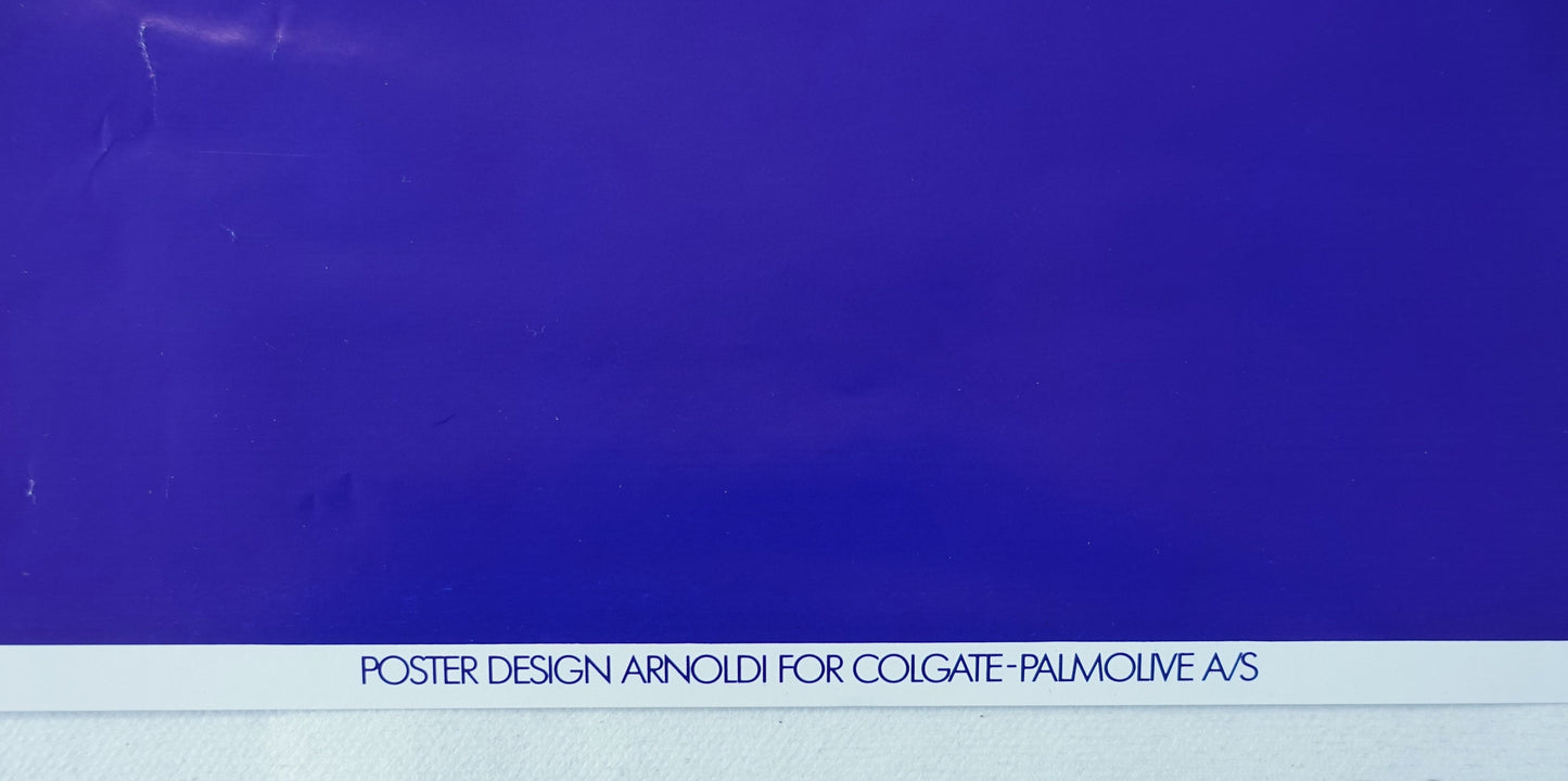 1990s Arnoldi "Galaxy" - Advertisement for Colgate-Palmolive - Original Vintage Poster