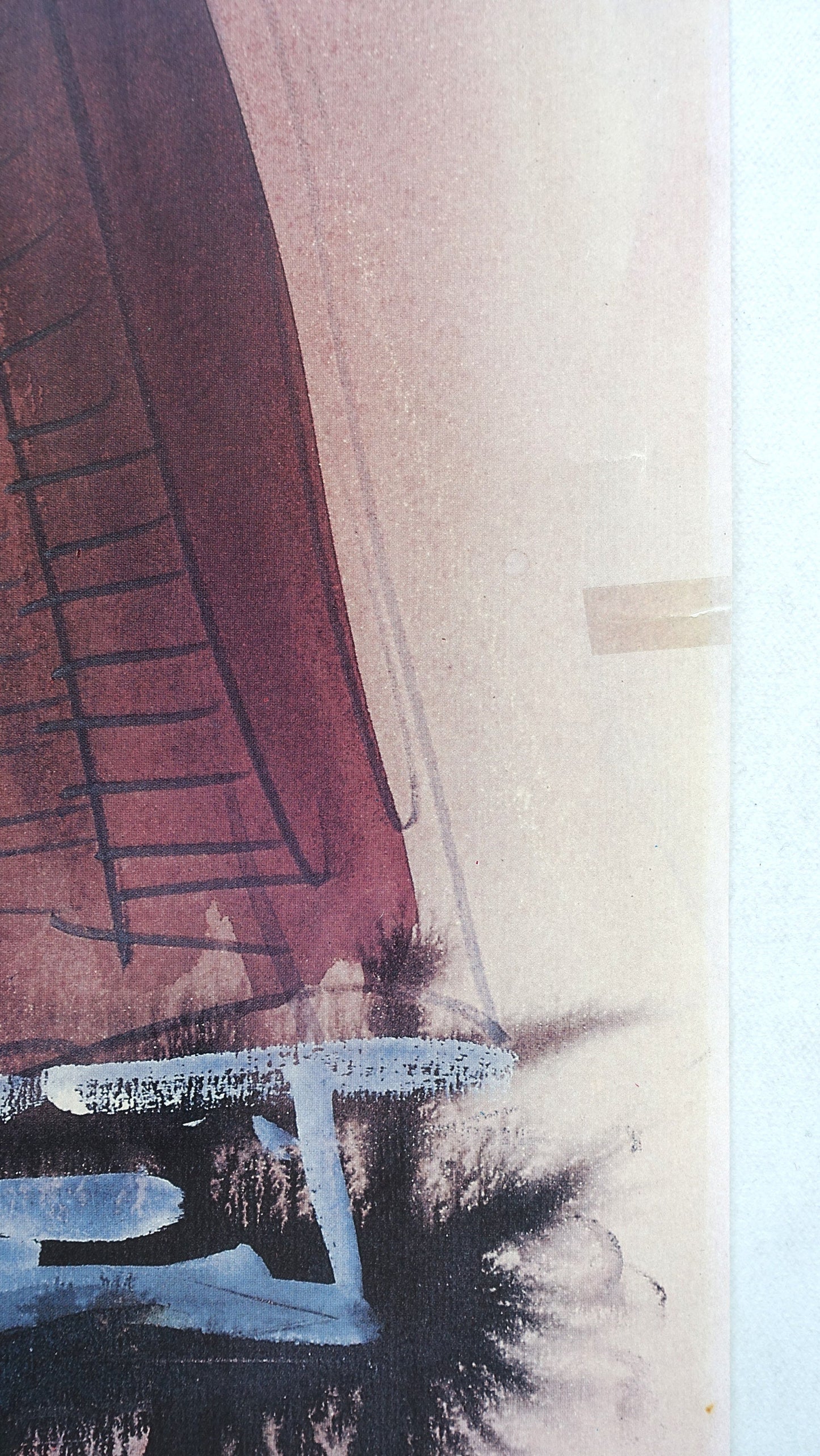 1992 Netherlands Travel Poster by Scandinavian Airlines - Original Vintage Poster