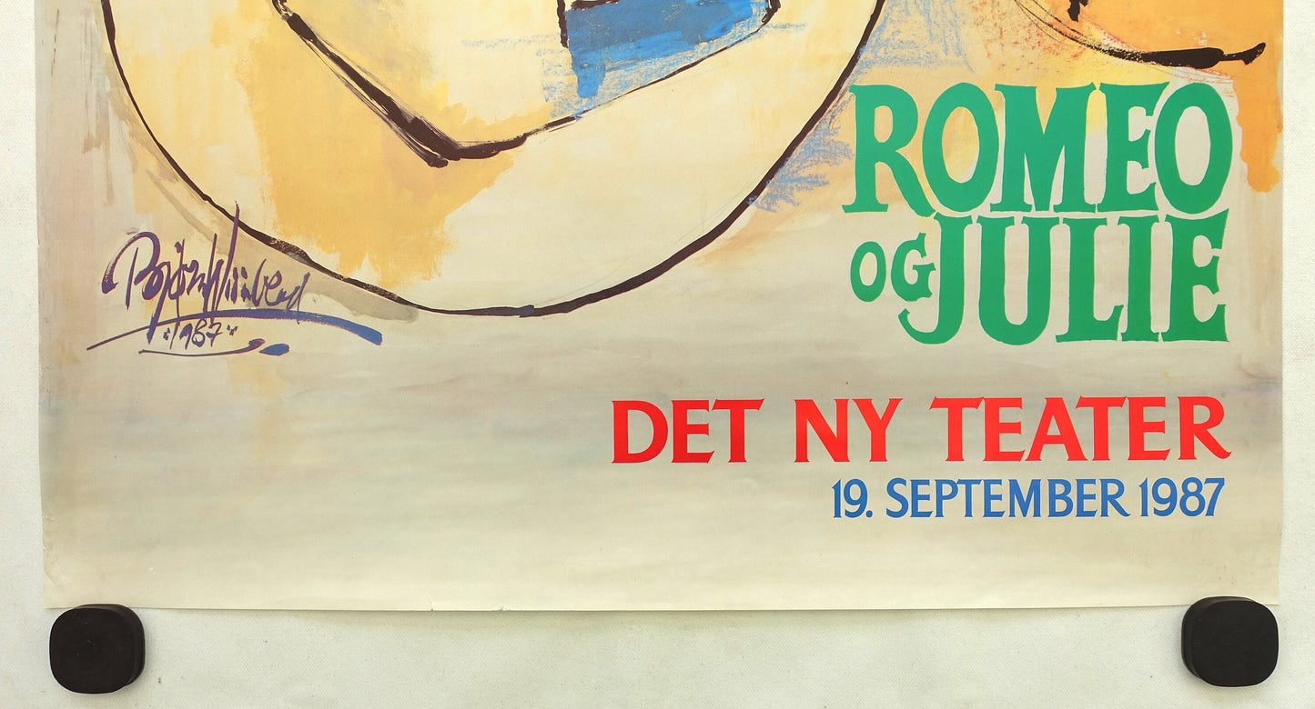 1987 Wiinblad Romeo & Juliet - Original Vintage Poster