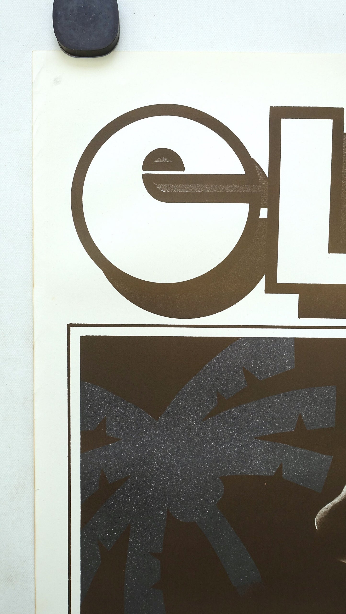 1970s Elvis Concert Poster by Byrd - Original Vintage Poster