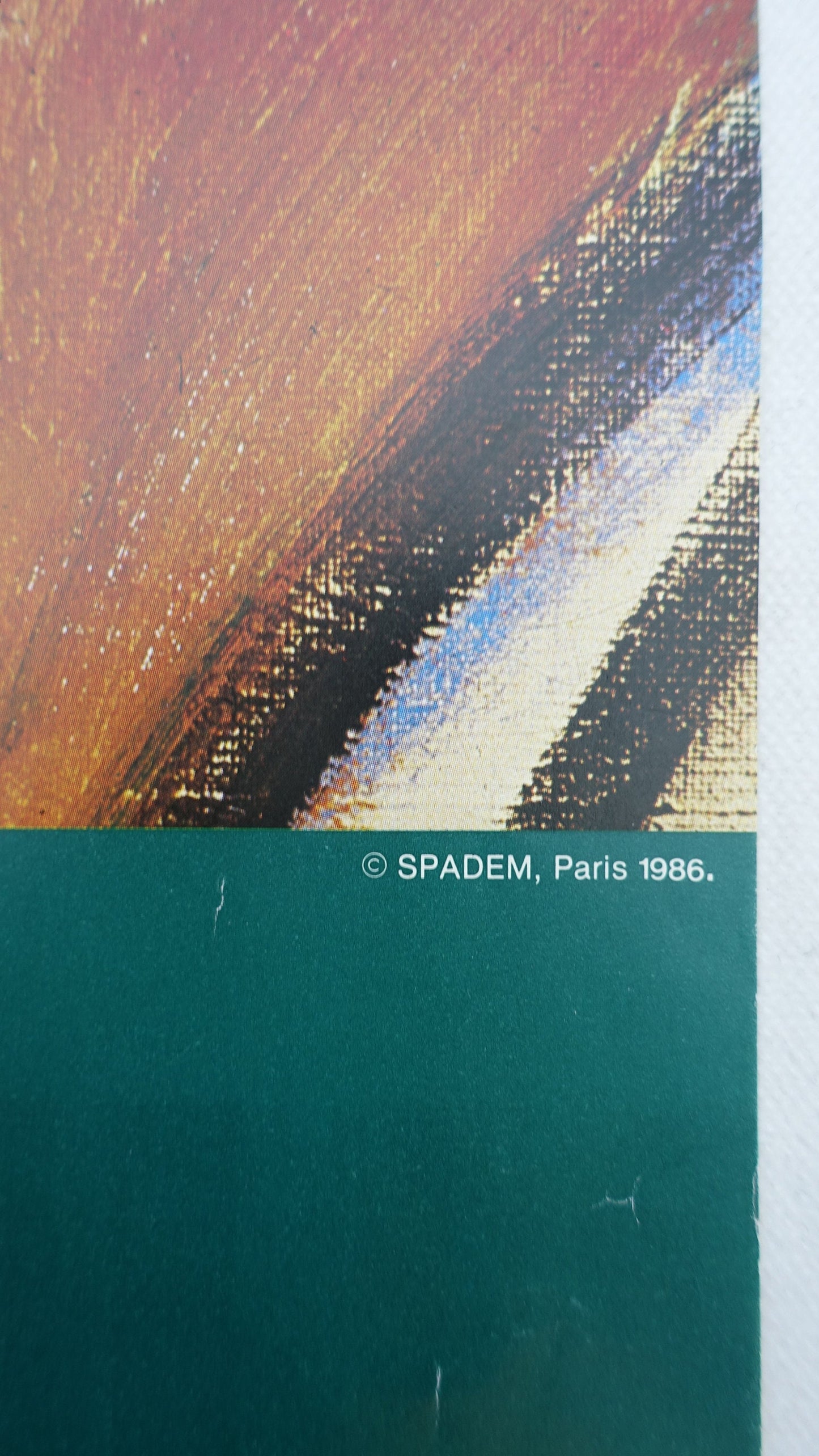 1986 Picasso Art Exhibition Louisiana Poster - Original Vintage Poster