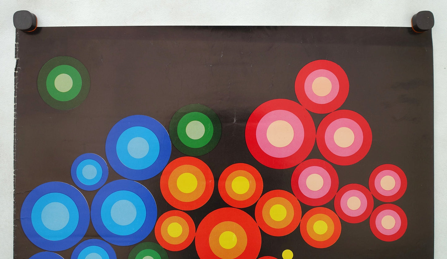 1973 Spanish Festival Poster Valladolid - Original Vintage Poster