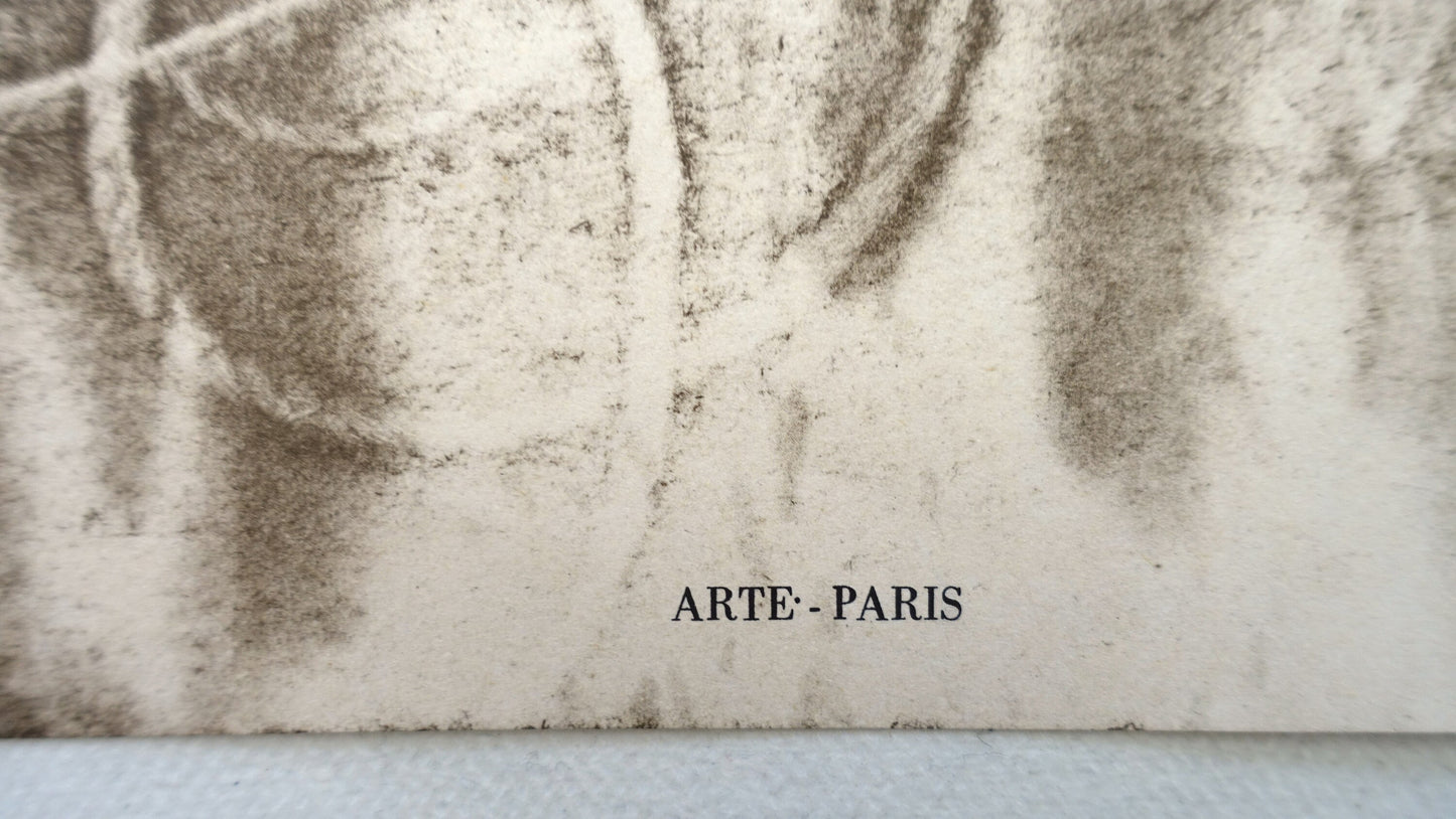 1974 Francois Fiedler Exhibition Poster Galerie Maeght - Original Vintage Poster