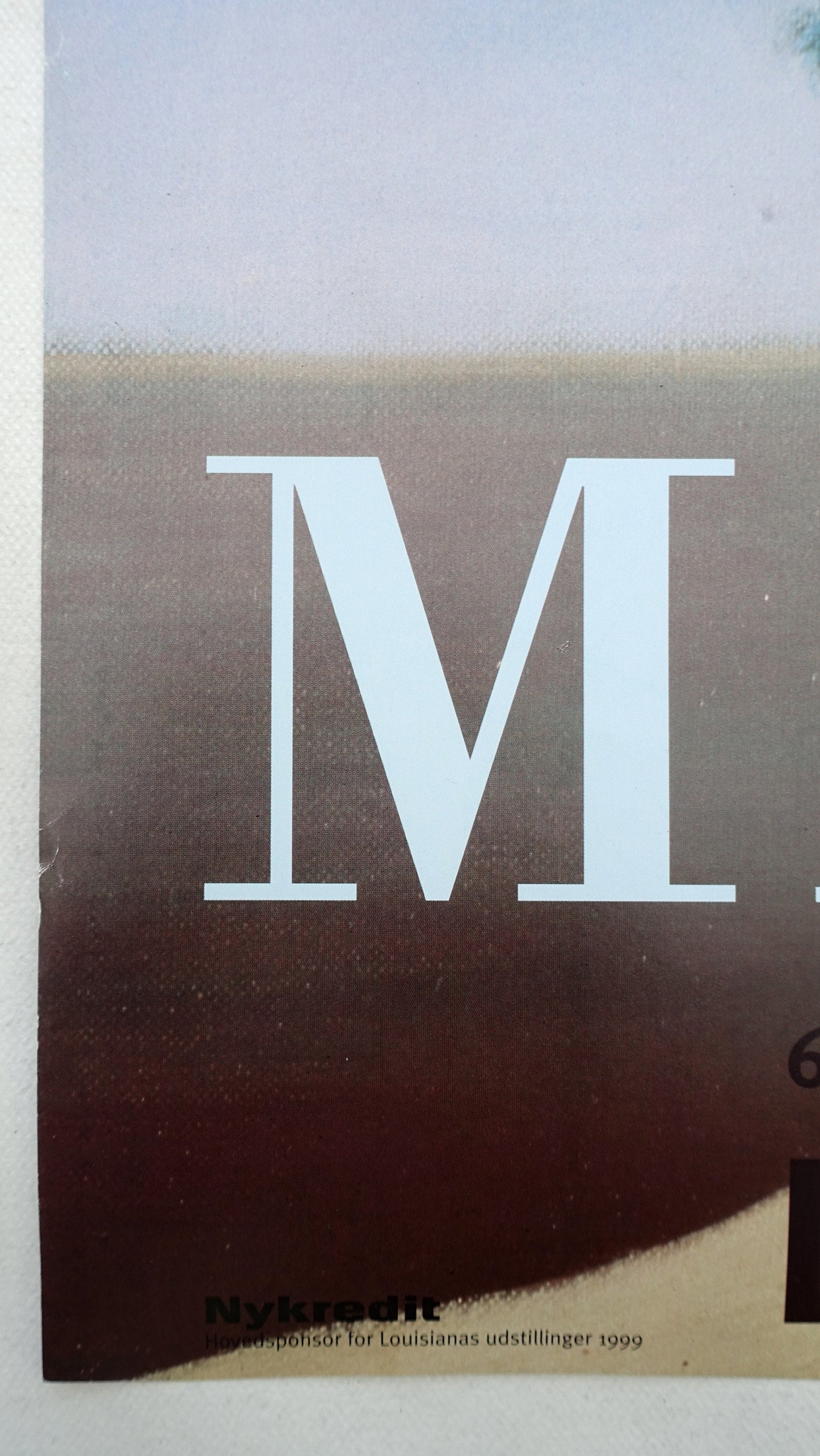 1999 Magritte Art Exhibition Louisiana Poster - Original Vintage Poster