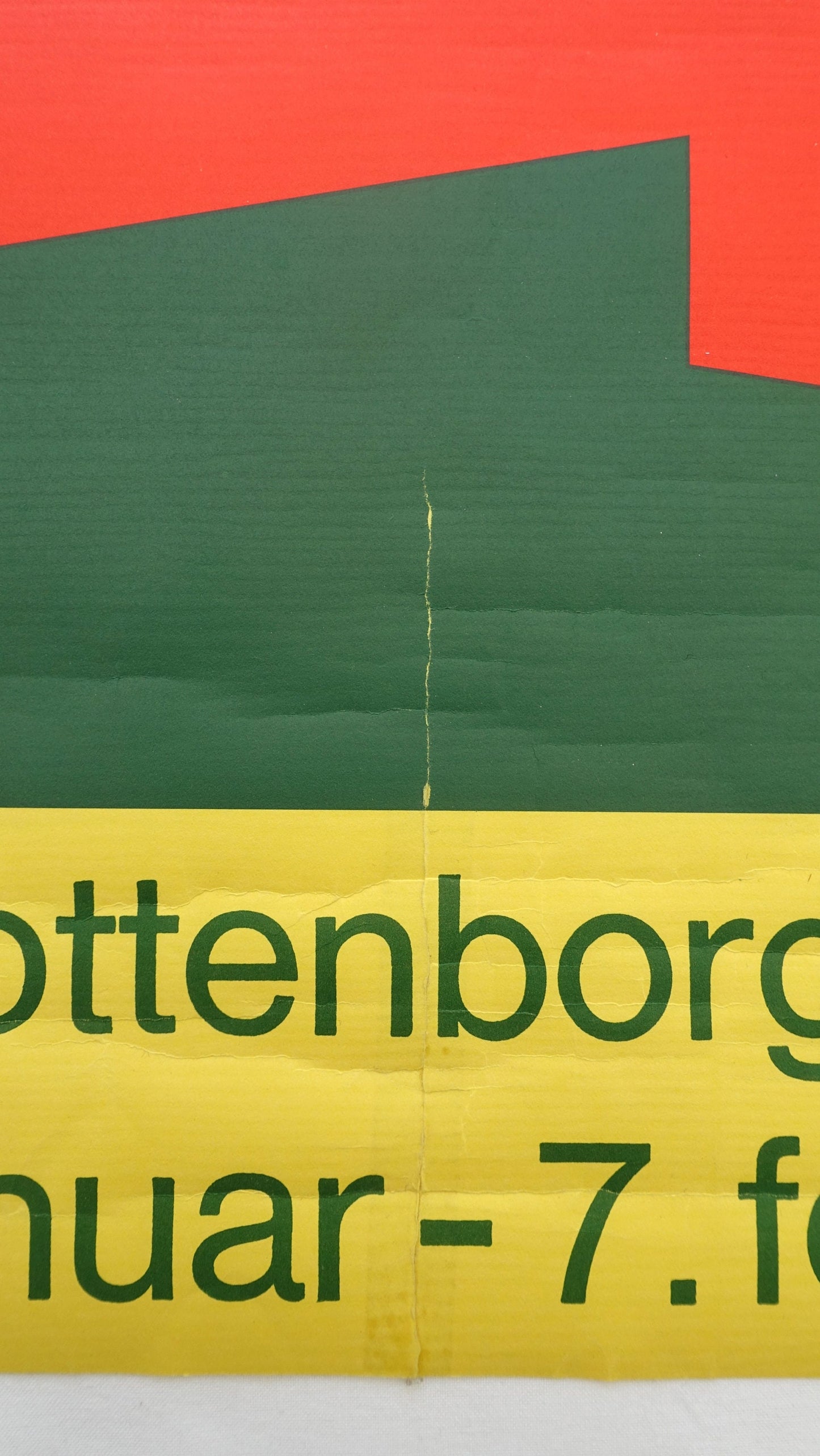 1971 Danish Modern Exhibition at Grønningen - Original Vintage Poster