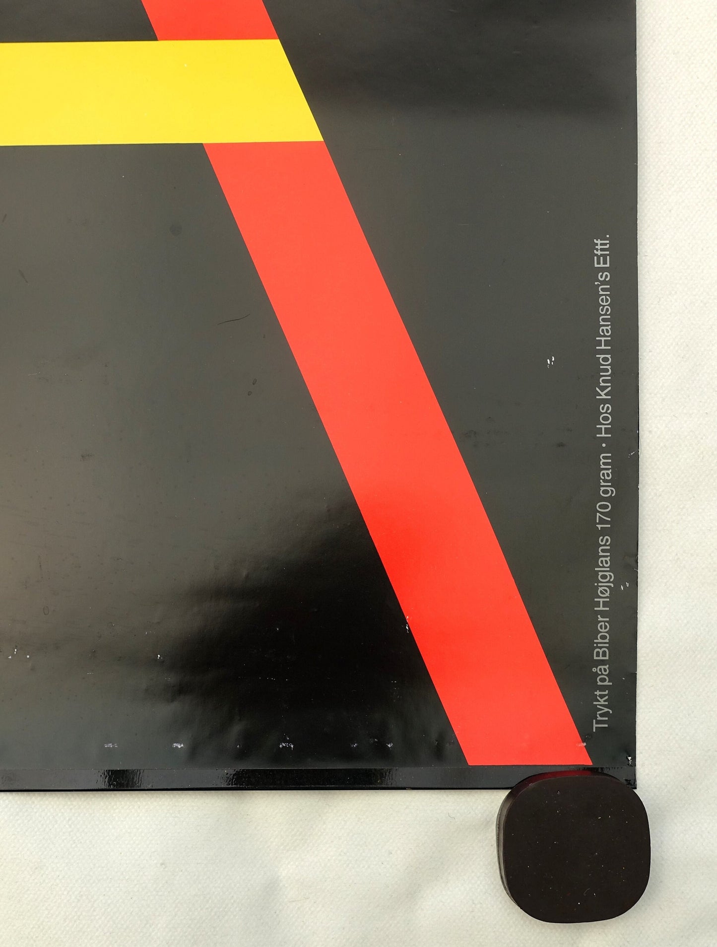 1987 Arnoldi Exhibition Poster - Original Vintage Poster