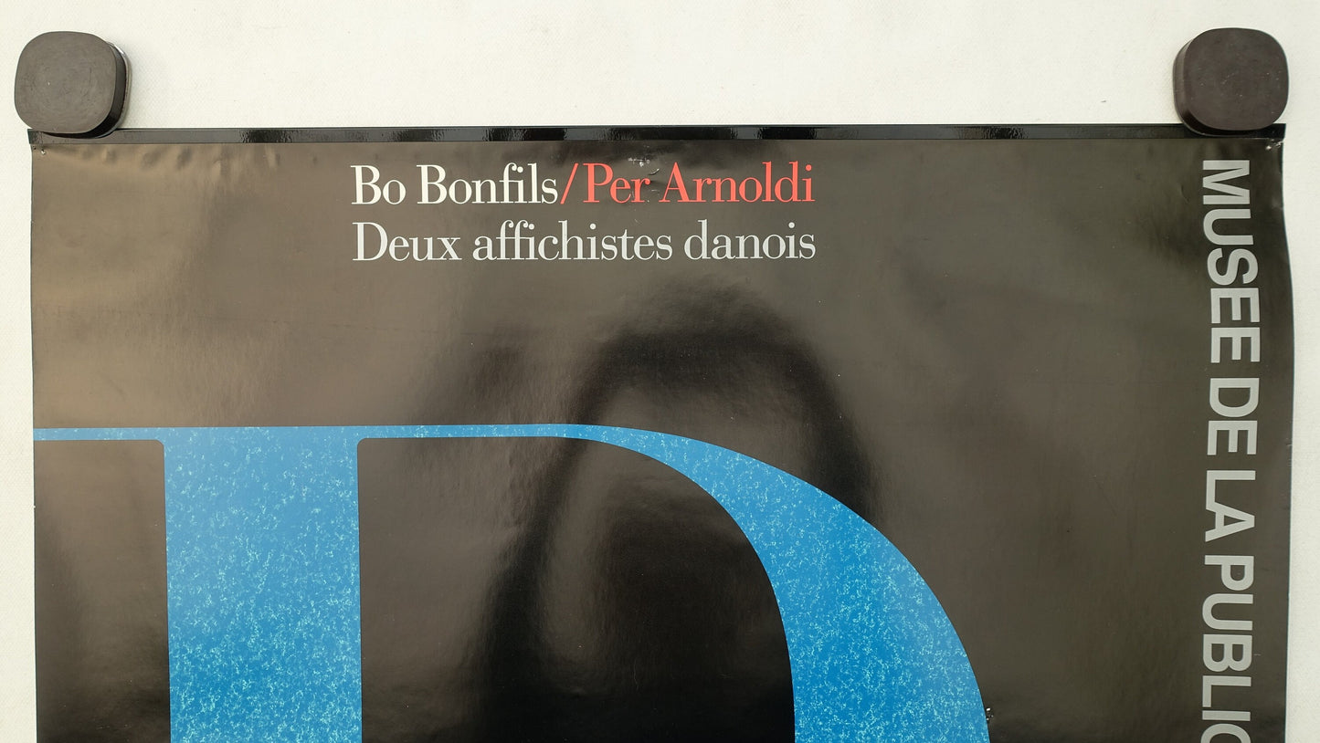 1987 Arnoldi Exhibition Poster - Original Vintage Poster