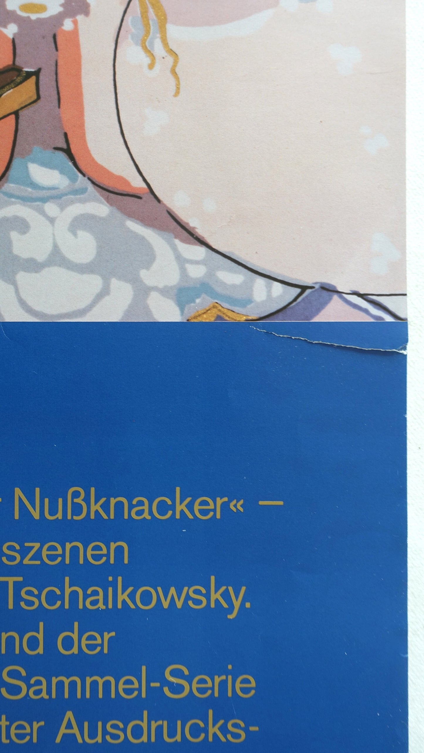 1980s Nutcracker Rosenthal by Wiinblad - Original Vintage Poster