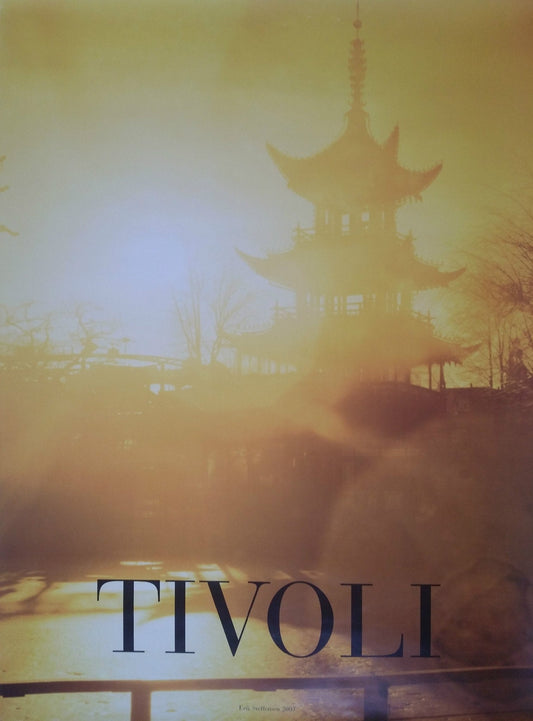 2003 Tivoli Gardens Poster by Erik Steffensen - Original Vintage Poster