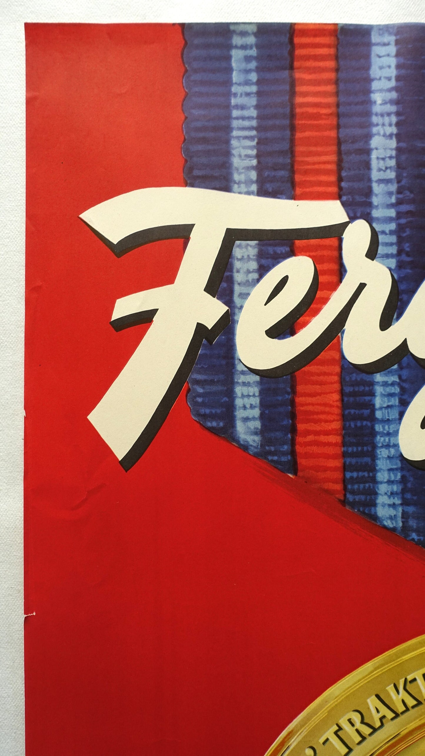 1950s Ferguson 35 Advertisement - Original Vintage Poster