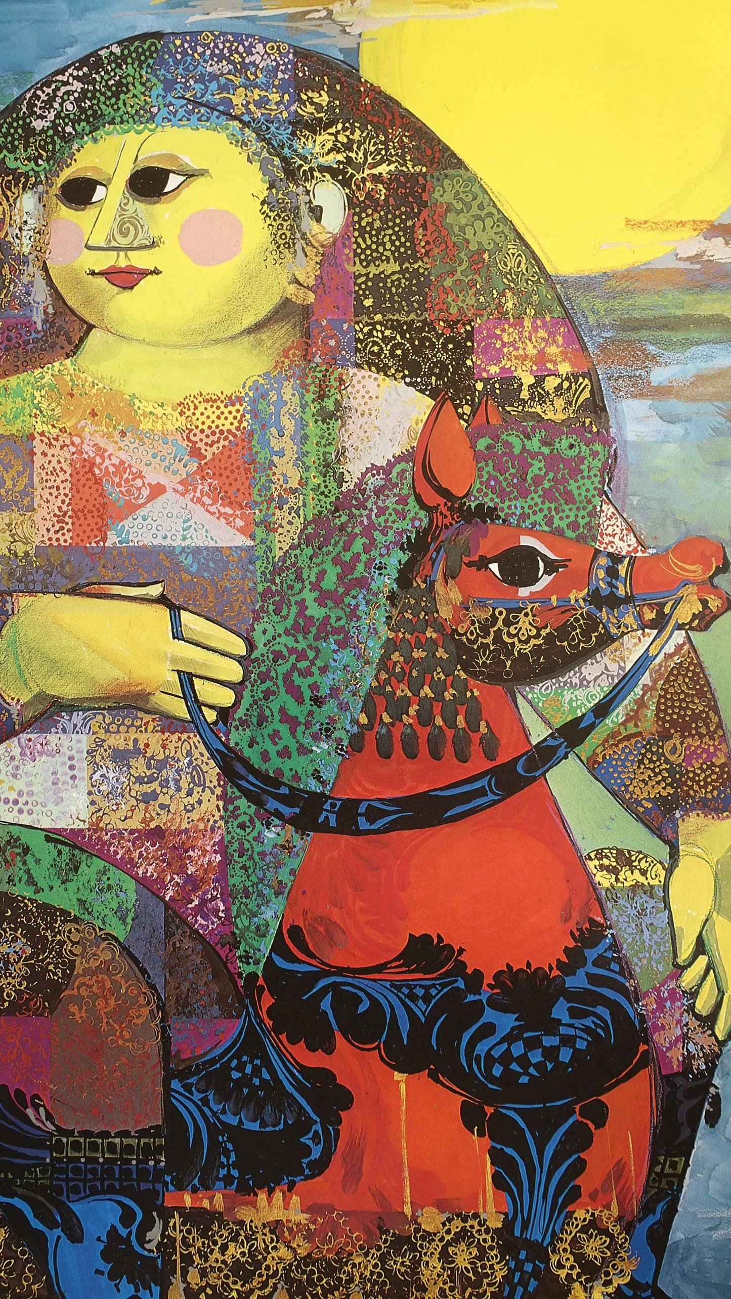 1974 Wiinblad's 1001 Nights (Huge Version) - Original Vintage Poster