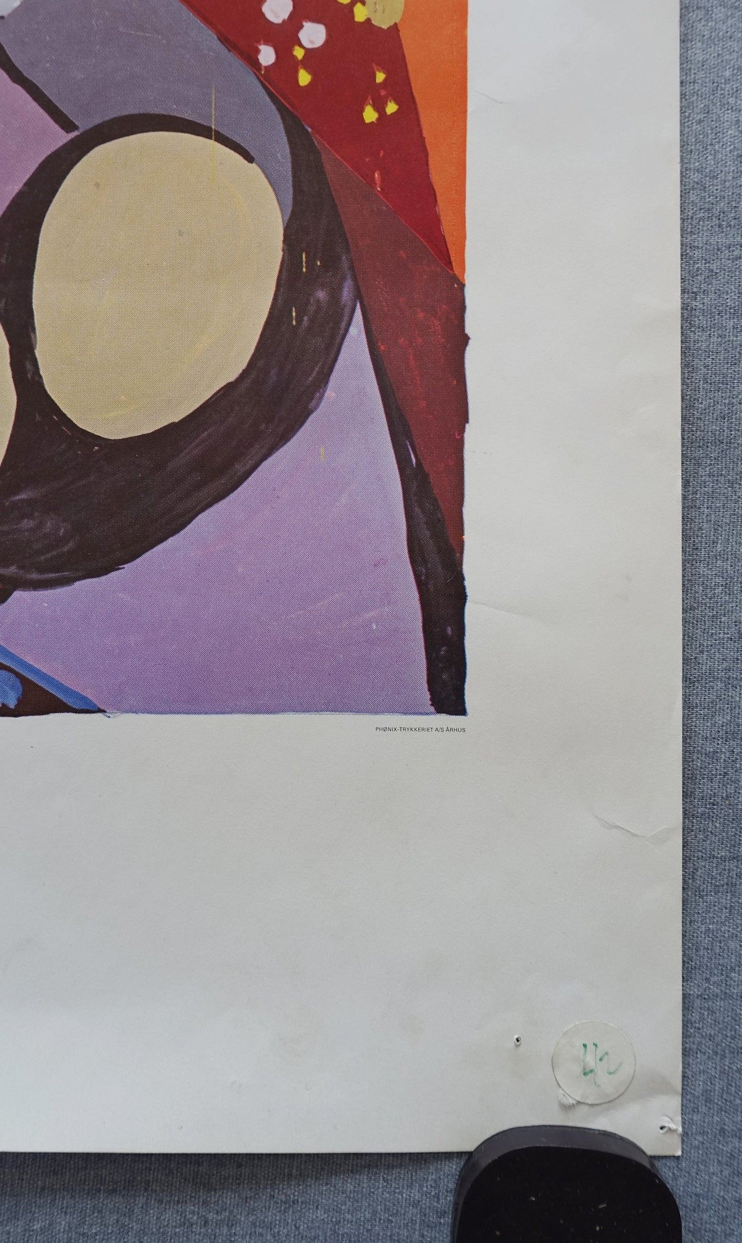 1977 Wiinblad Dreaming Lady - Original Vintage Poster