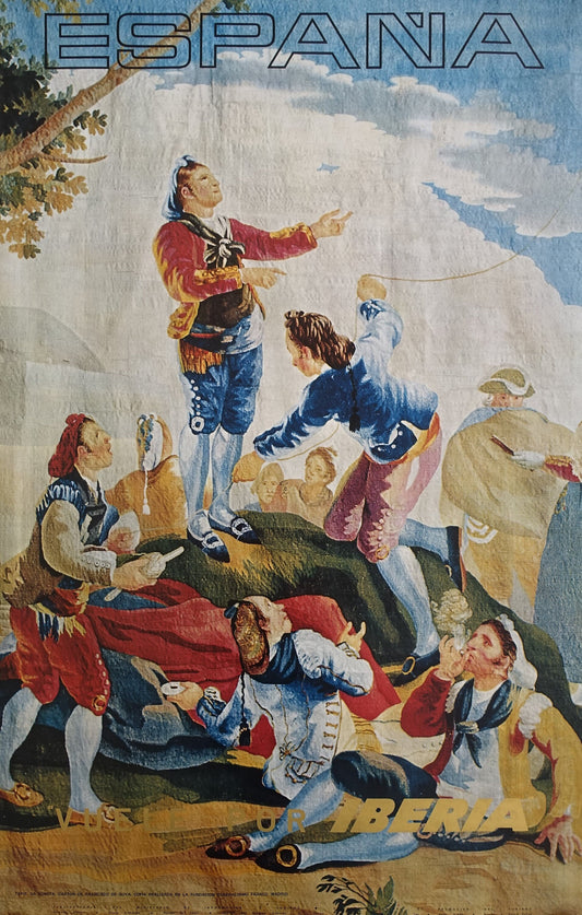 1970s Spain Travel Poster by Goya - Original Vintage Poster