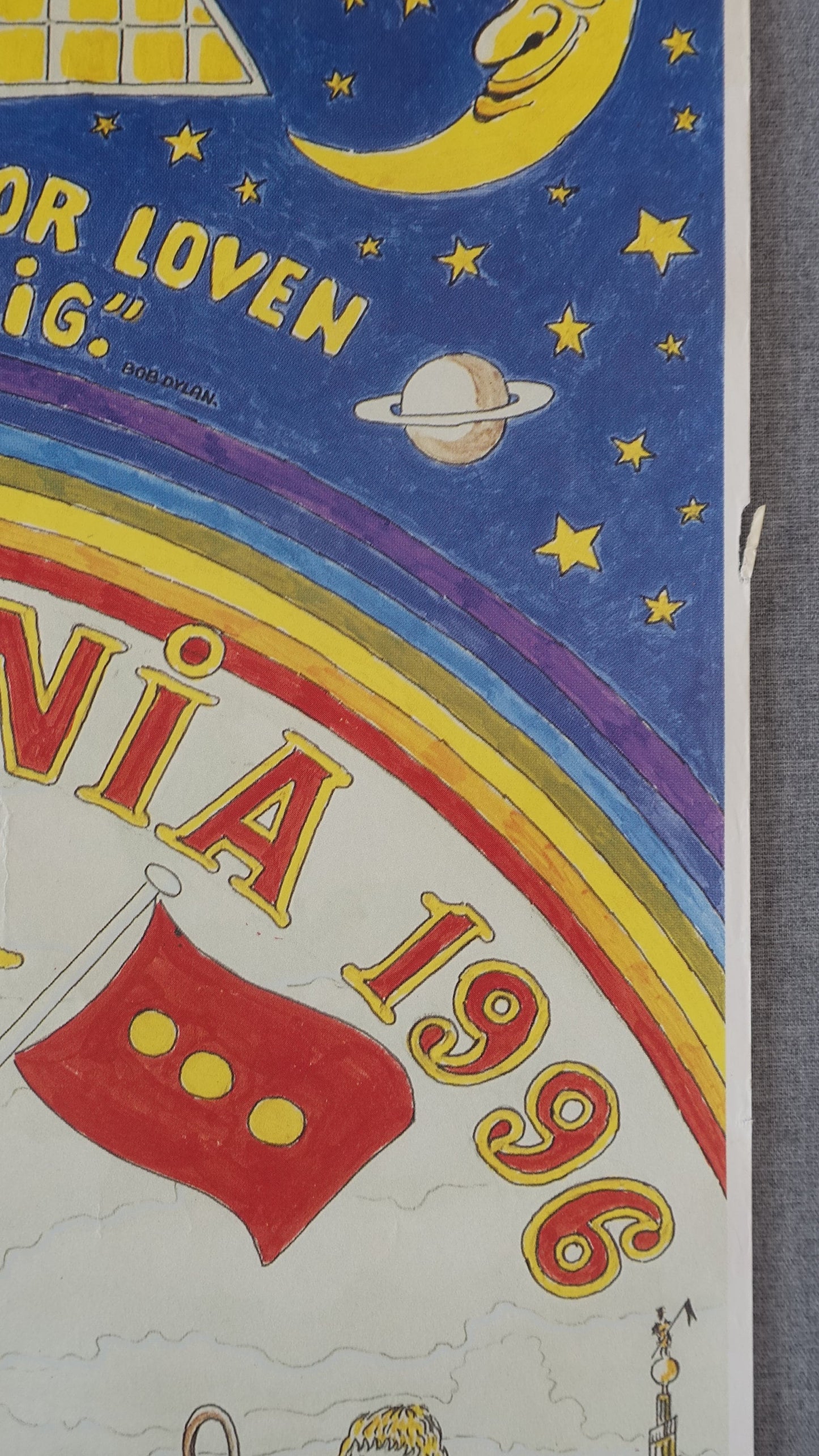 1996 Christiania 25th Anniversary - Original Vintage Poster