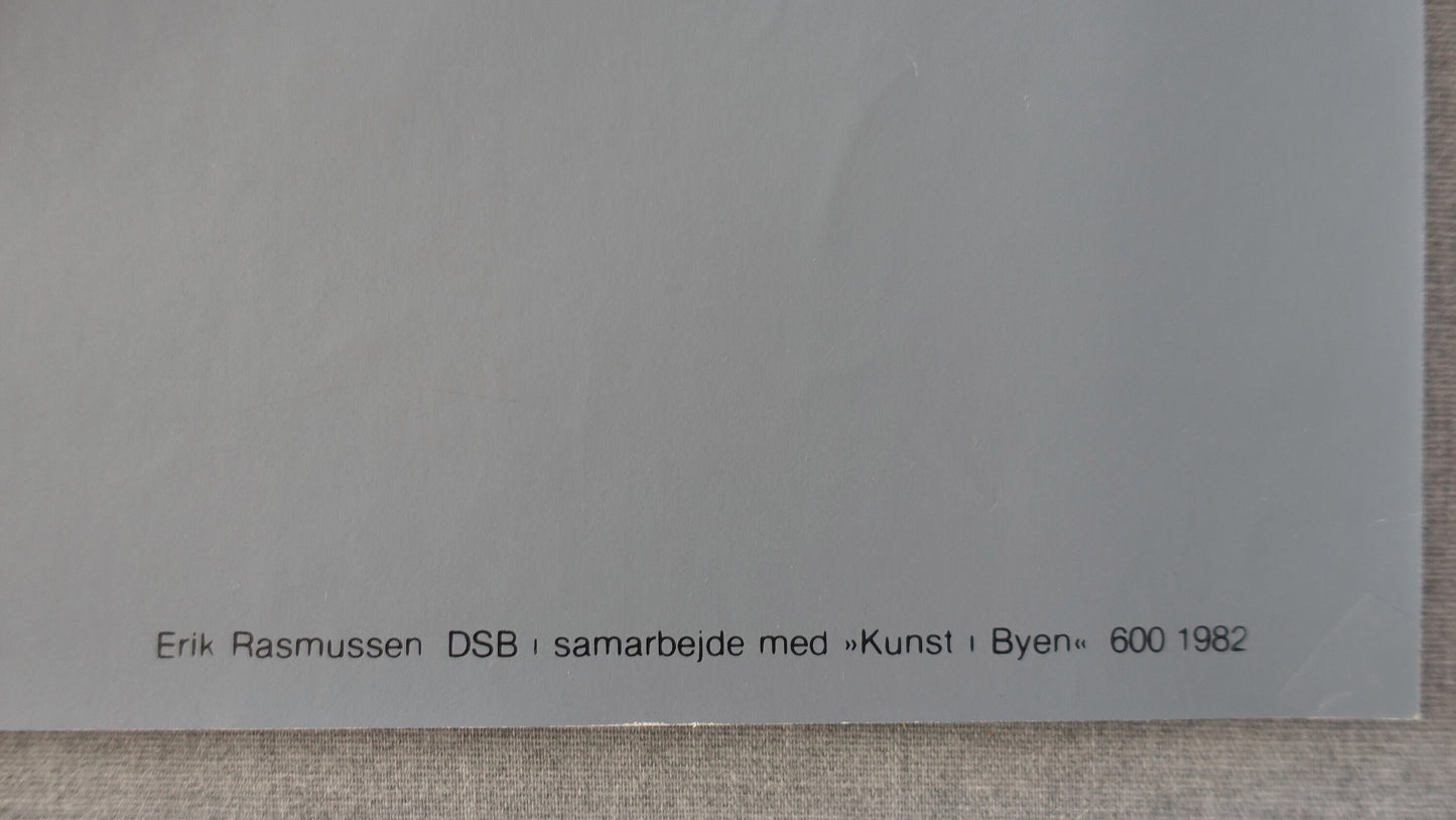 1982 City Pop Art Poster I - Original Vintage Poster