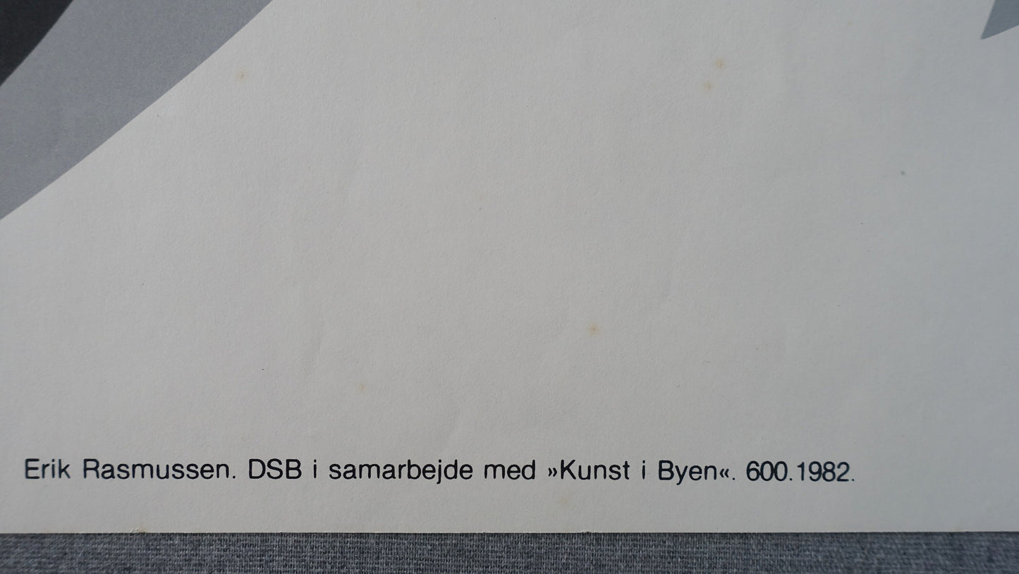 1982 City Pop Art Poster II - Original Vintage Poster