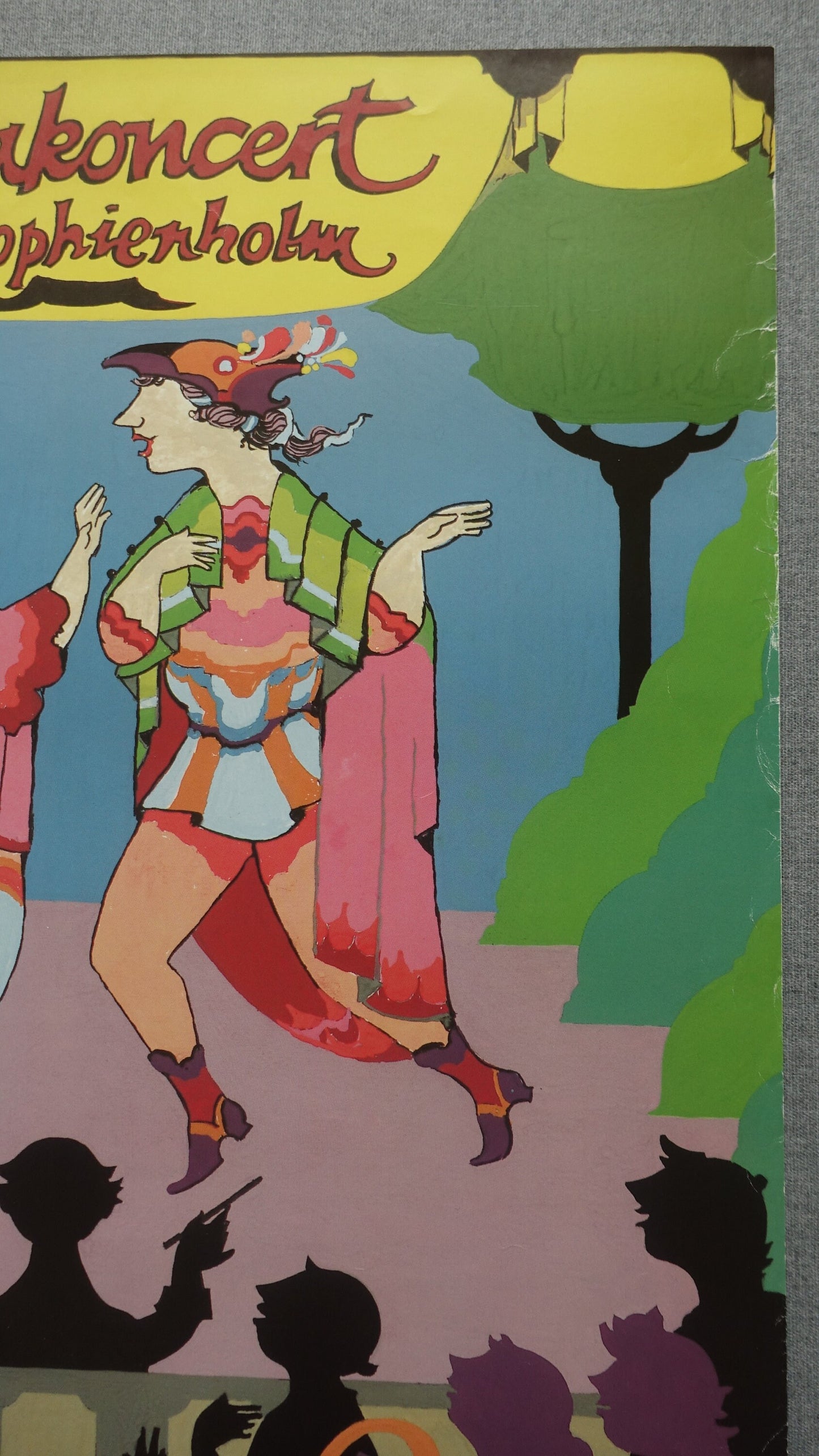 1997 Wiinblad Opera Concert Sophienholm Poster - Original Vintage Poster