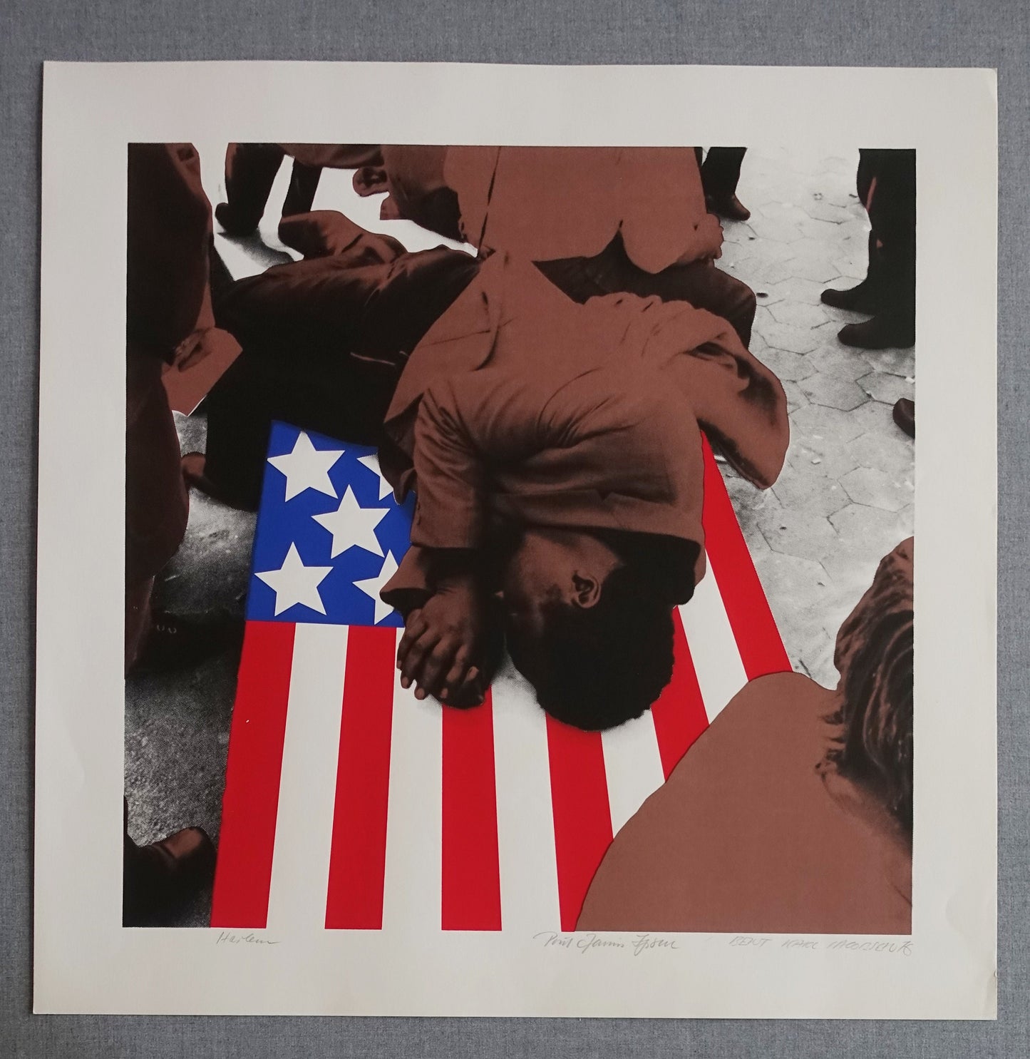 1971 Harlem by Poul Janus Ipsen and Bent Karl Jacobsen - Original Vintage Poster
