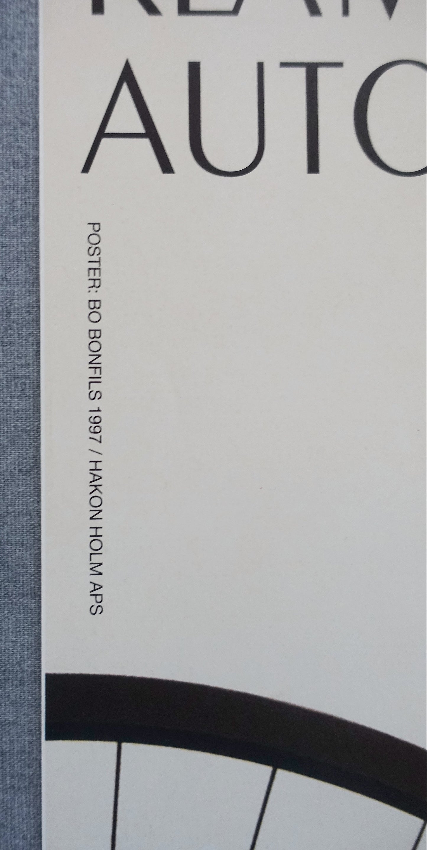 1997 Classic Car Autojumble Denmark - Original Vintage Poster