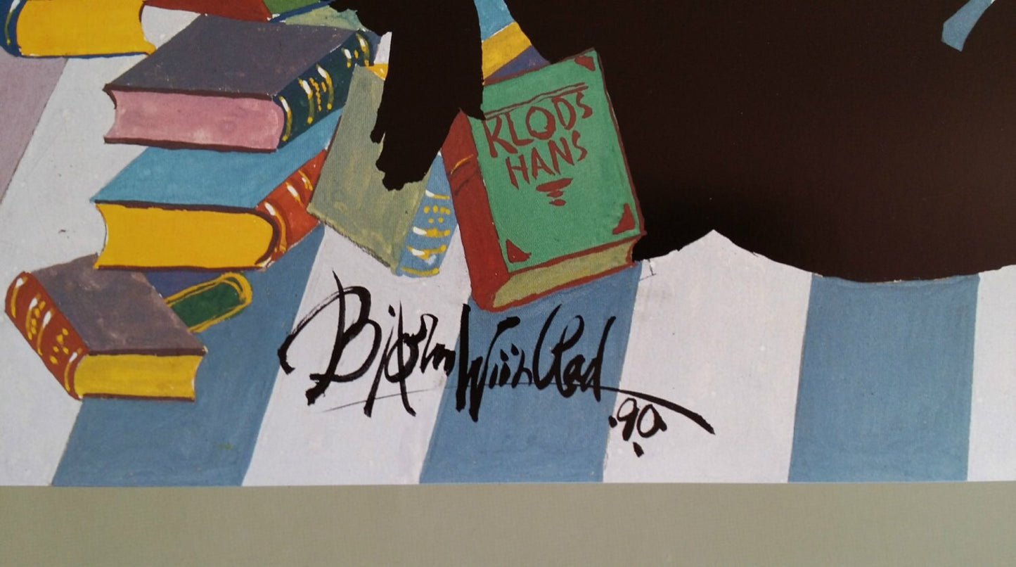 1990 Wiinblad's "Clumsy Hans" - Original Vintage Poster