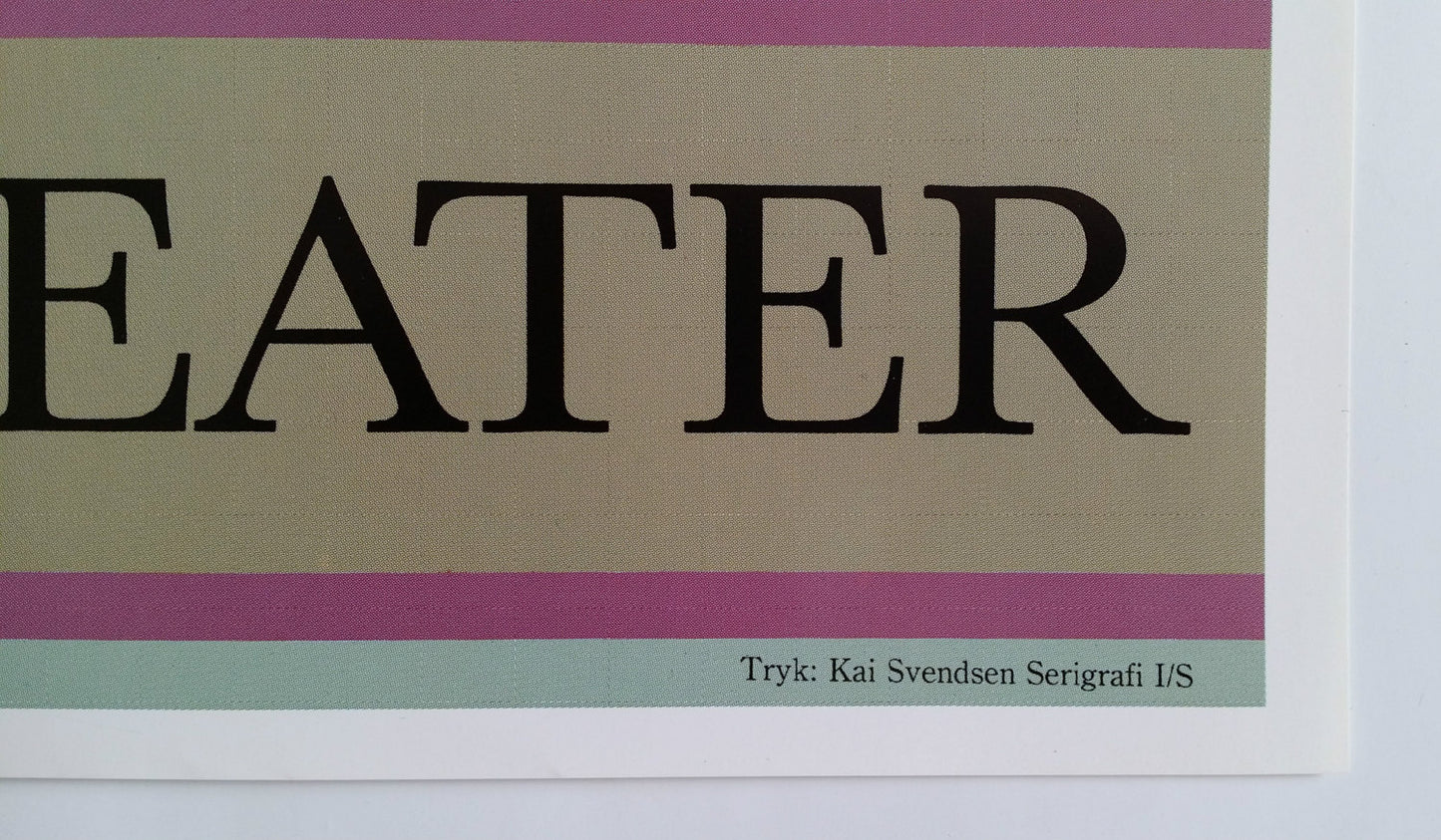 1990 Wiinblad's "Clumsy Hans" - Original Vintage Poster