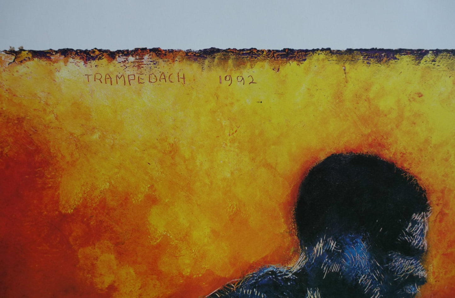 1992 Alvin Ailey American Dance Theatre by Trampedach - Original Vintage Poster