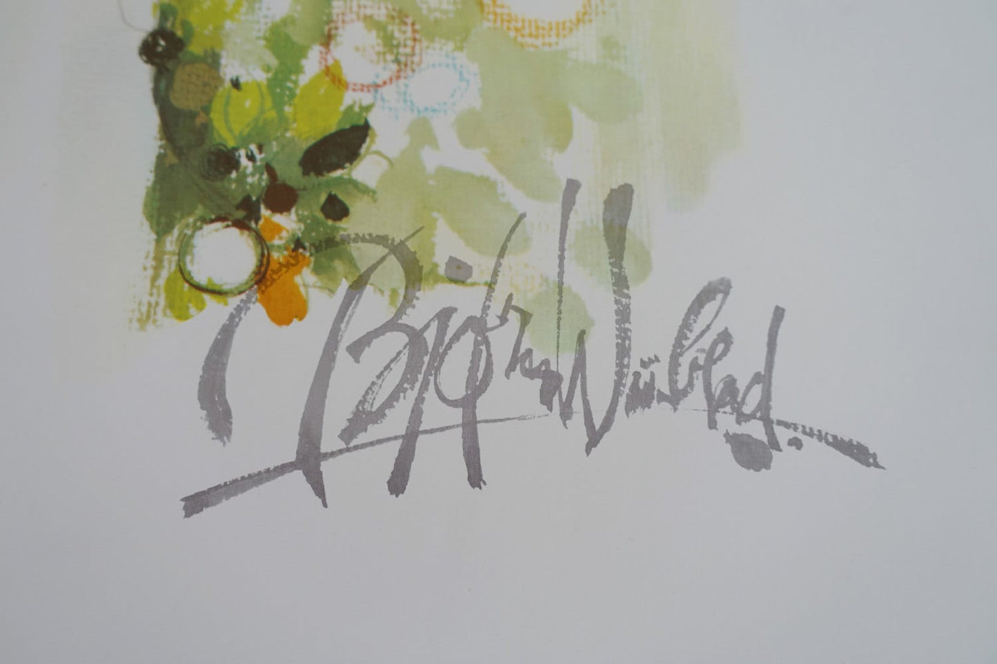 1982 Wiinblad Exhibition Poster Austria - Original Vintage Poster